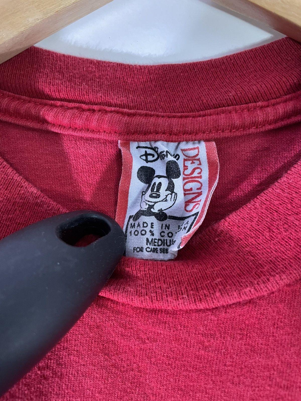 Disney 80’s 90’s VTG Vintage Disneyland Mickey Mouse Red Tank Top Size US M / EU 48-50 / 2 - 6 Thumbnail