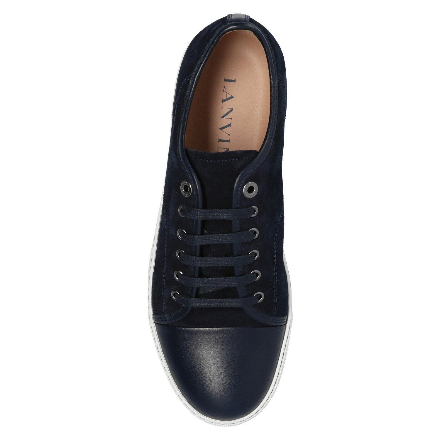 Lanvin LANVIN DBB1 Navy Sneakers New & Authentic (Men's size:8;) Size US 8 / EU 41 - 4 Thumbnail