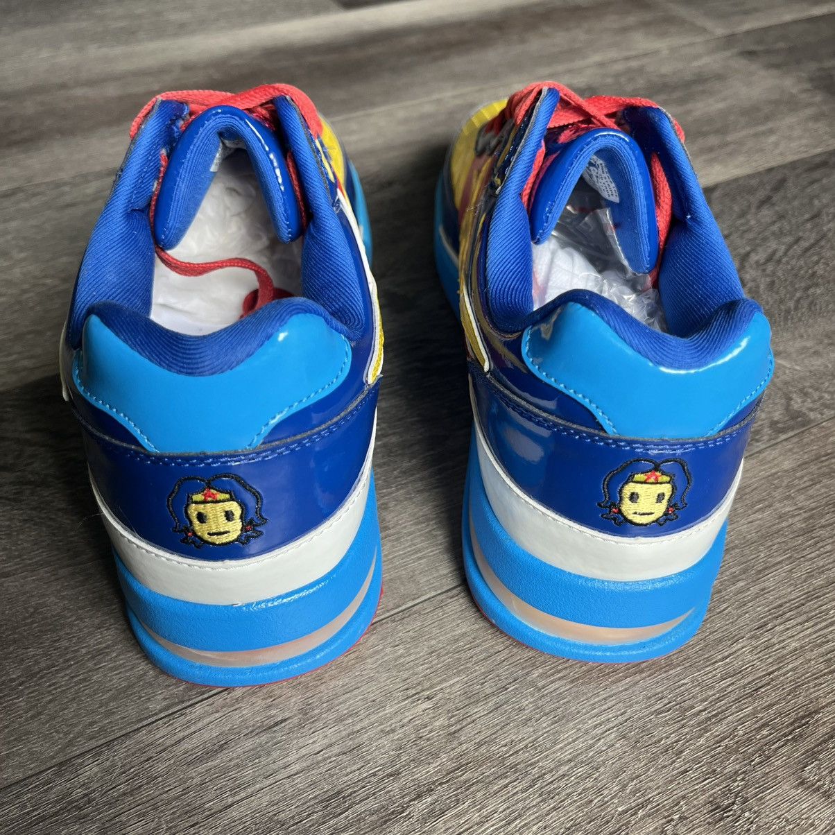 Bape × DC Comics RARE OG 2007 BAPE X DC COMICS WONDER WOMAN BAPESTA ROADSTAS Size US 10 / EU 43 - 5 Thumbnail