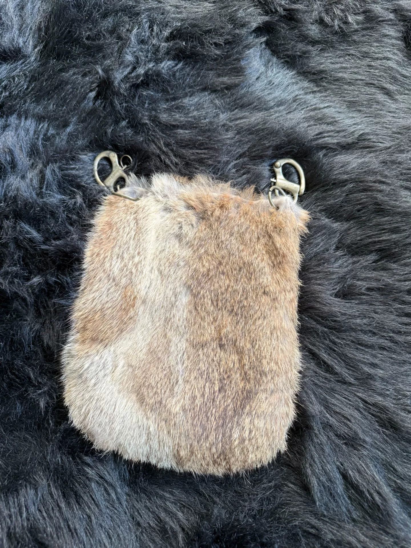 Number (N)ine Unique Rabbit Fur Crossbody Bag Size ONE SIZE - 1 Thumbnail