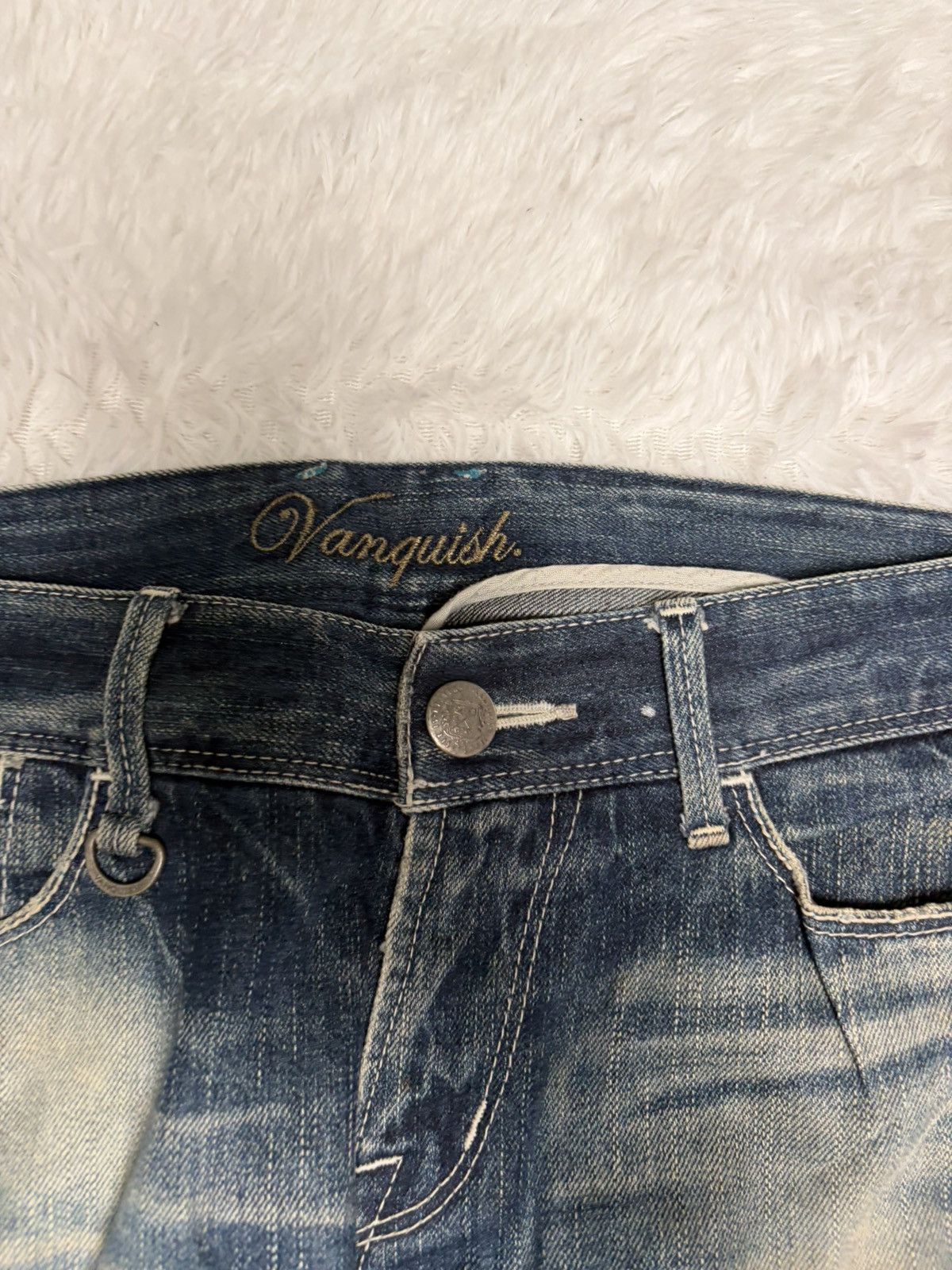 Hysteric Glamour Rare Vanquish poem crazy mudwash vkei jeans Size US 34 / EU 50 - 5 Thumbnail