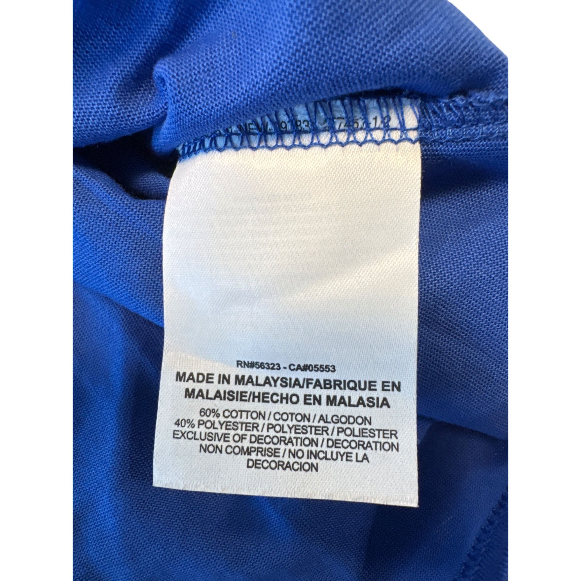 Nike Nike Mens Dri-Fit Blue Athletic fit T-Shirt Large SKU 7265 Size US L / EU 52-54 / 3 - 6 Thumbnail