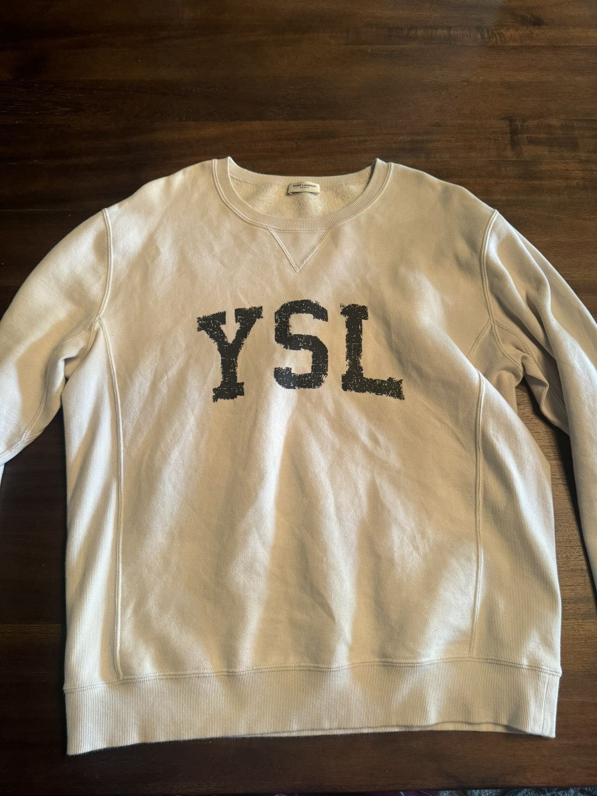 Yves Saint Laurent Saint Laurent YSL Vintage Sweatshirt Size US XL / EU 56 / 4 - 1 Thumbnail