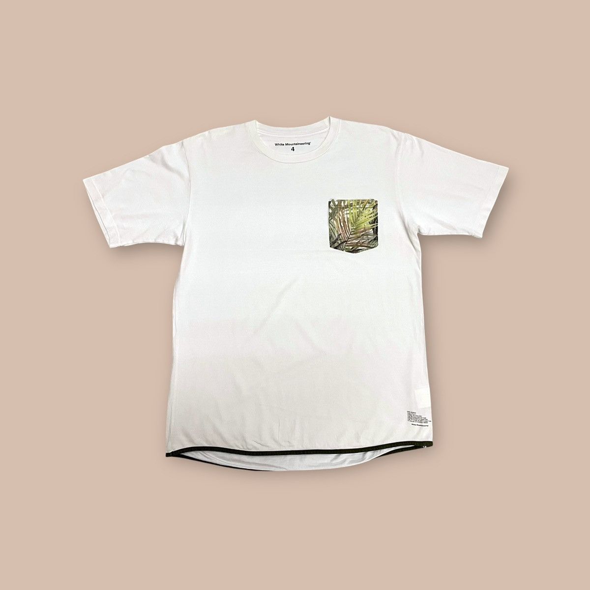 White Mountaineering White Mountaineering Botanical Printed Pocket Tee Size US XL / EU 56 / 4 - 1 Thumbnail