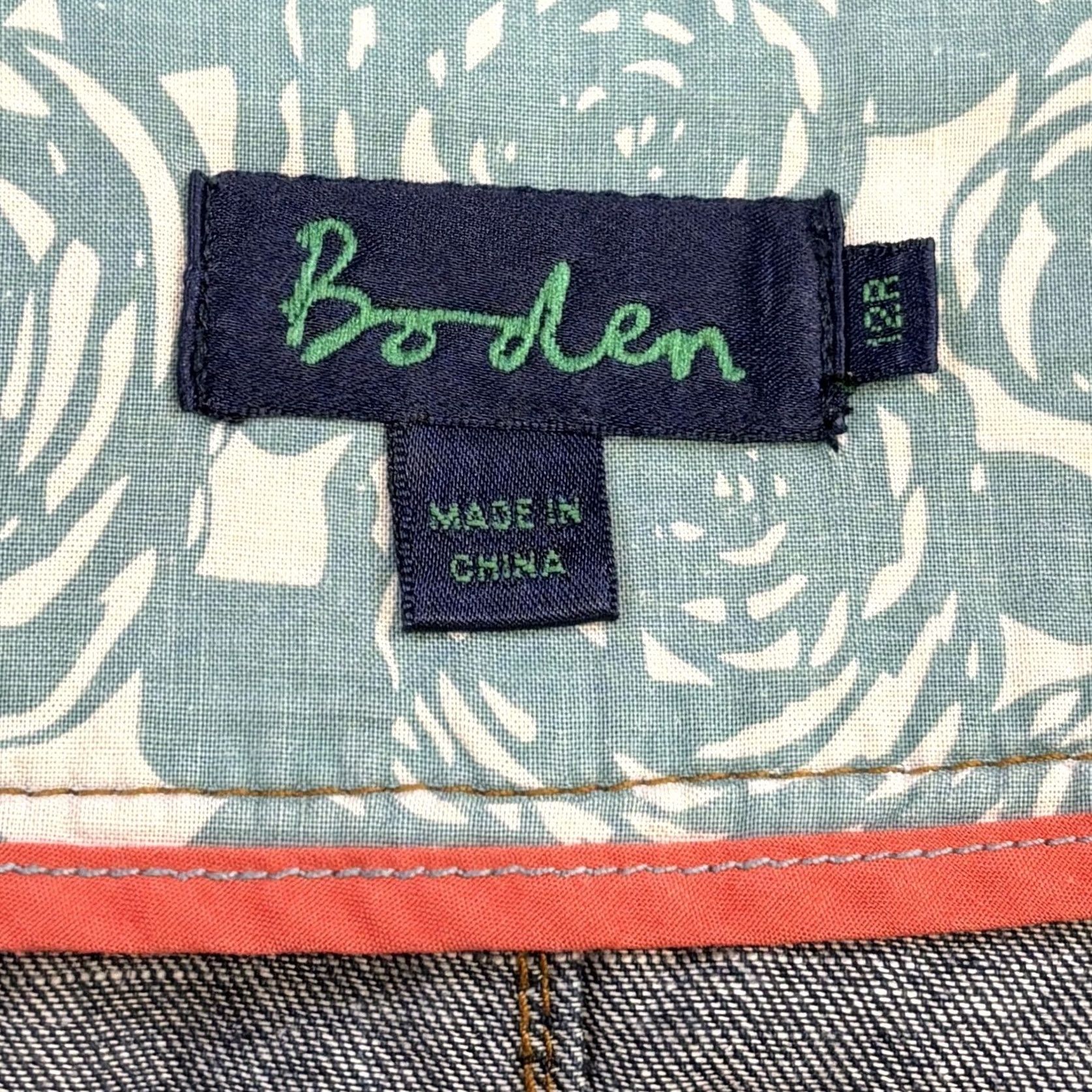 Boden Boden A line denim skirt UK12 regular Women blue Summer Casual Pre Loved Size 34" / US 12 / IT 48 - 6 Thumbnail