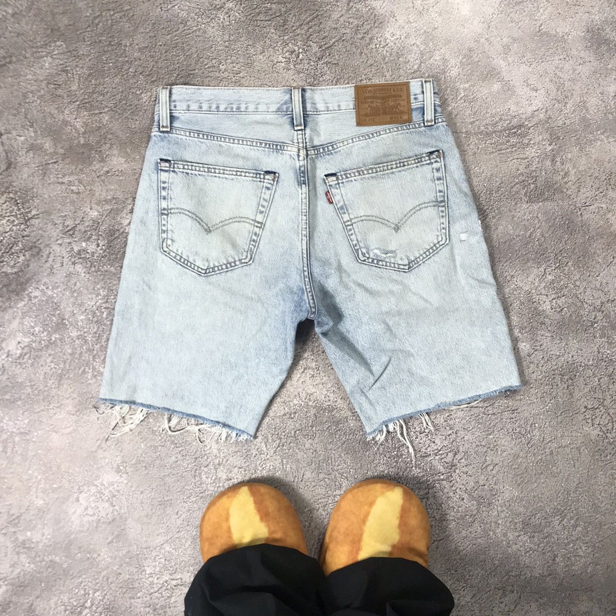 Levi's × Vintage VINTAGE Y2K DENIM LEVIS SHORTS CASUAL STREETWEAR 90s Size US 33 - 6 Thumbnail