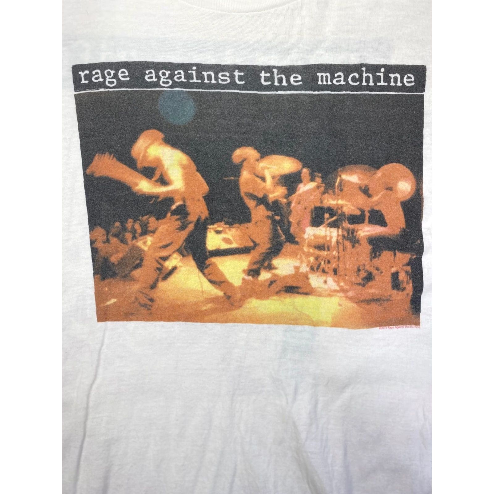 Orage 2016 Rage Against The Machine Anger Is A Gift T Shirt Small White Mens Rock Band Short Sleeve Size US S / EU 44-46 / 1 - 2 Thumbnail