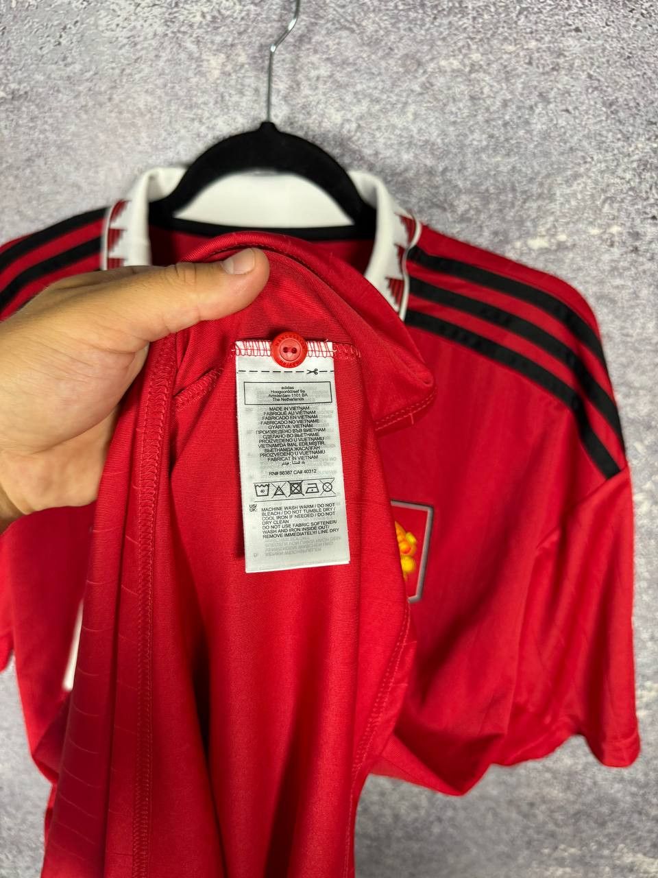 Adidas Manchester United 2022/23 Home Adidas Soccer Jersey XL Size Size US XL / EU 56 / 4 - 10 Thumbnail