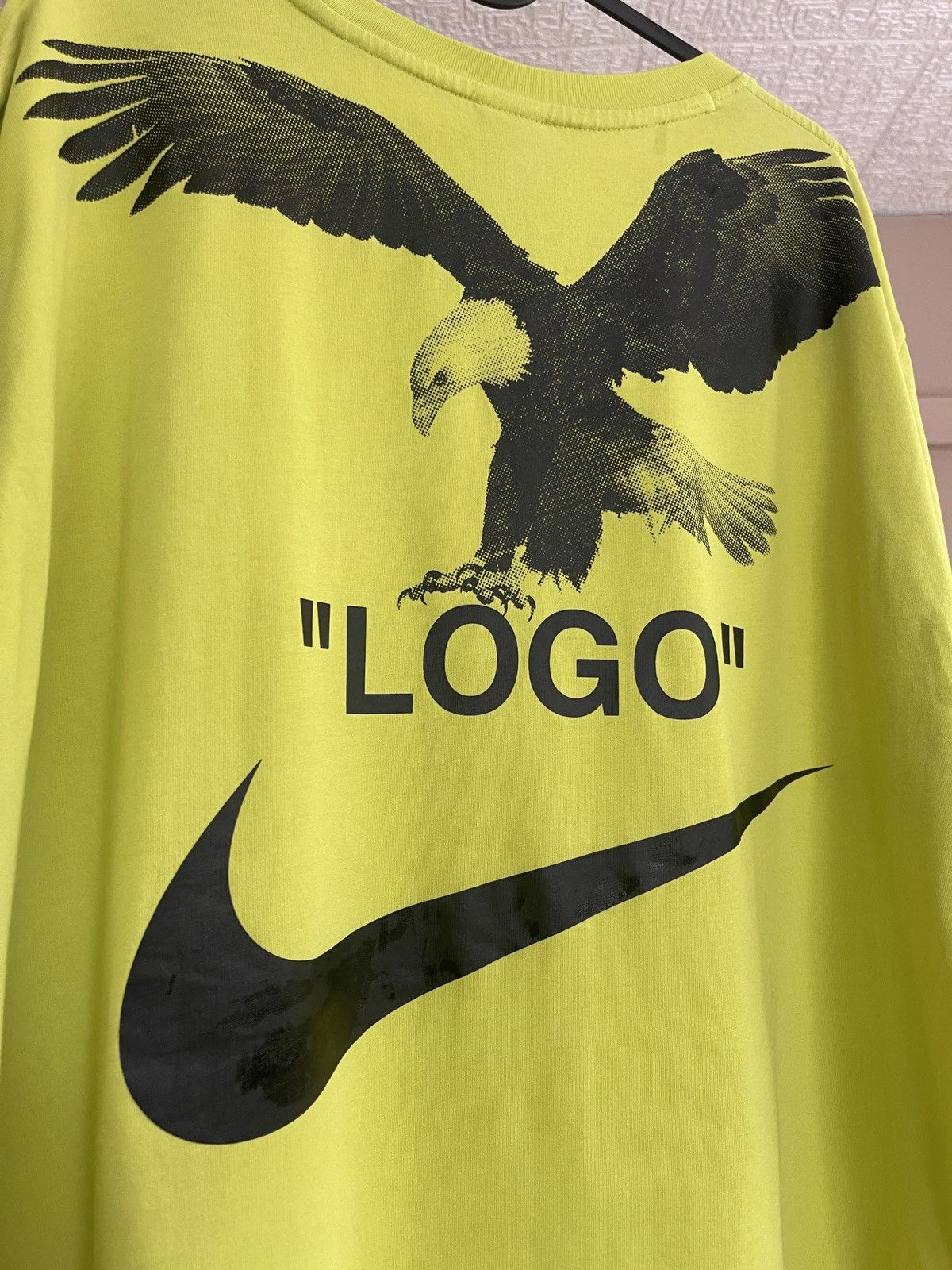 Nike Off White OFF White x Nike NRG 6 Lime Green T Shirt Grailed