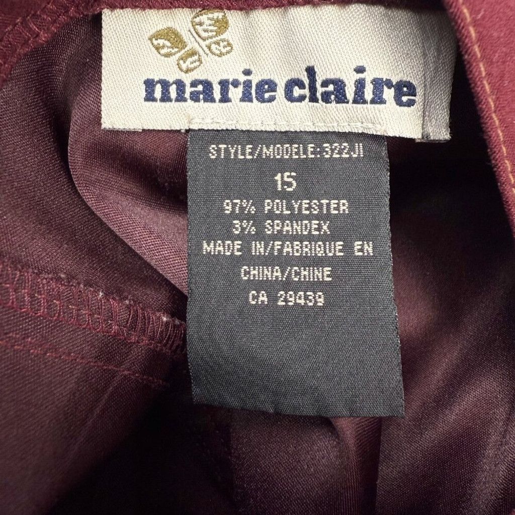 Other MARIE_CLAIRE Western A-line Buttoned Flared Maxi Skirt Sz L Size 37" - 5 Thumbnail