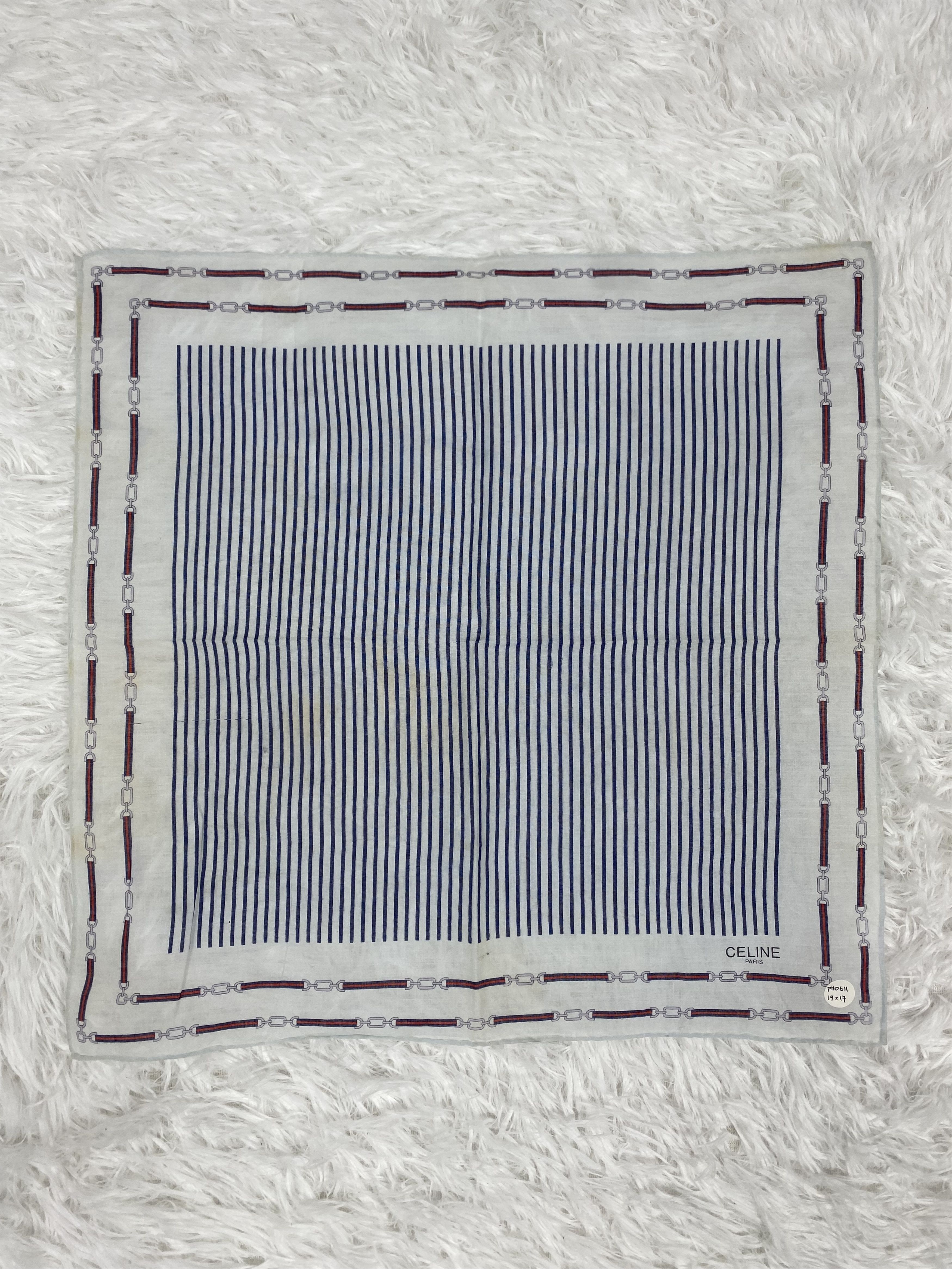 Celine Vintage Celine Handkerchief Neckerchief PH0611 Size ONE SIZE - 3 Thumbnail