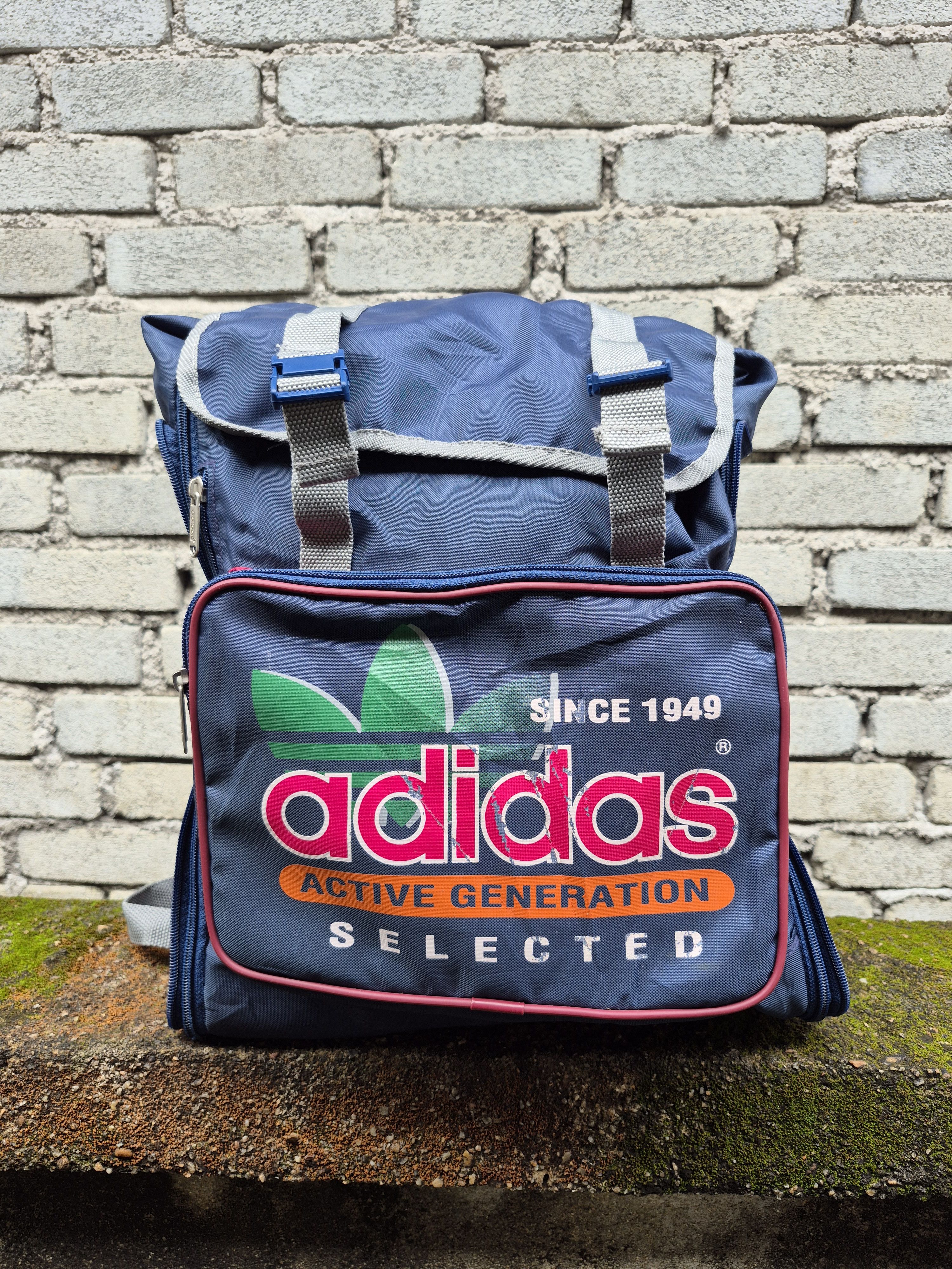 Adidas 🔥 Vintage Adidas Trefoil Back Pack Size ONE SIZE - 1 Thumbnail