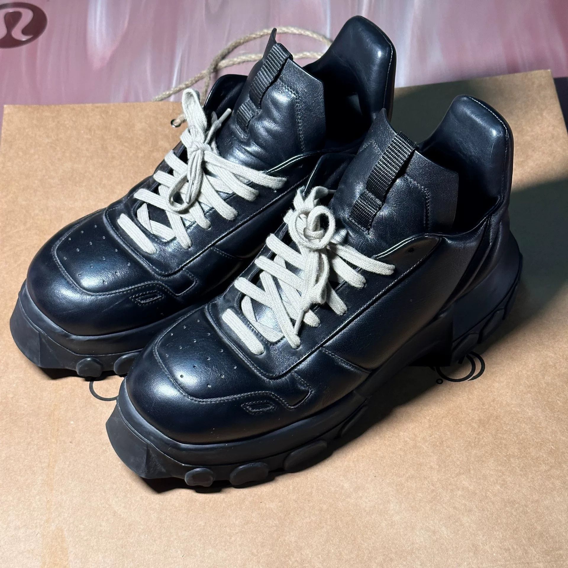 Rick Owens Rick Owens Octopus Bottom Black Sneakers Size US 8 / EU 41 - 1 Thumbnail