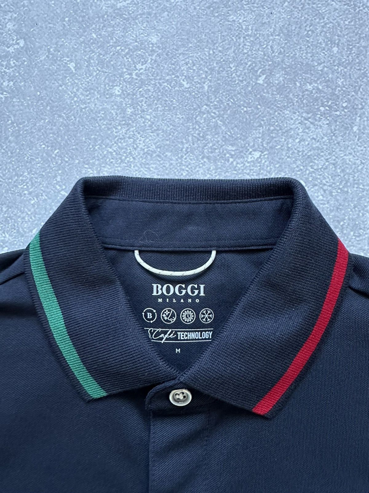 Boggi × Designer Polo BOGGI Milano Dark Blue size M Size US M / EU 48-50 / 2 - 6 Thumbnail