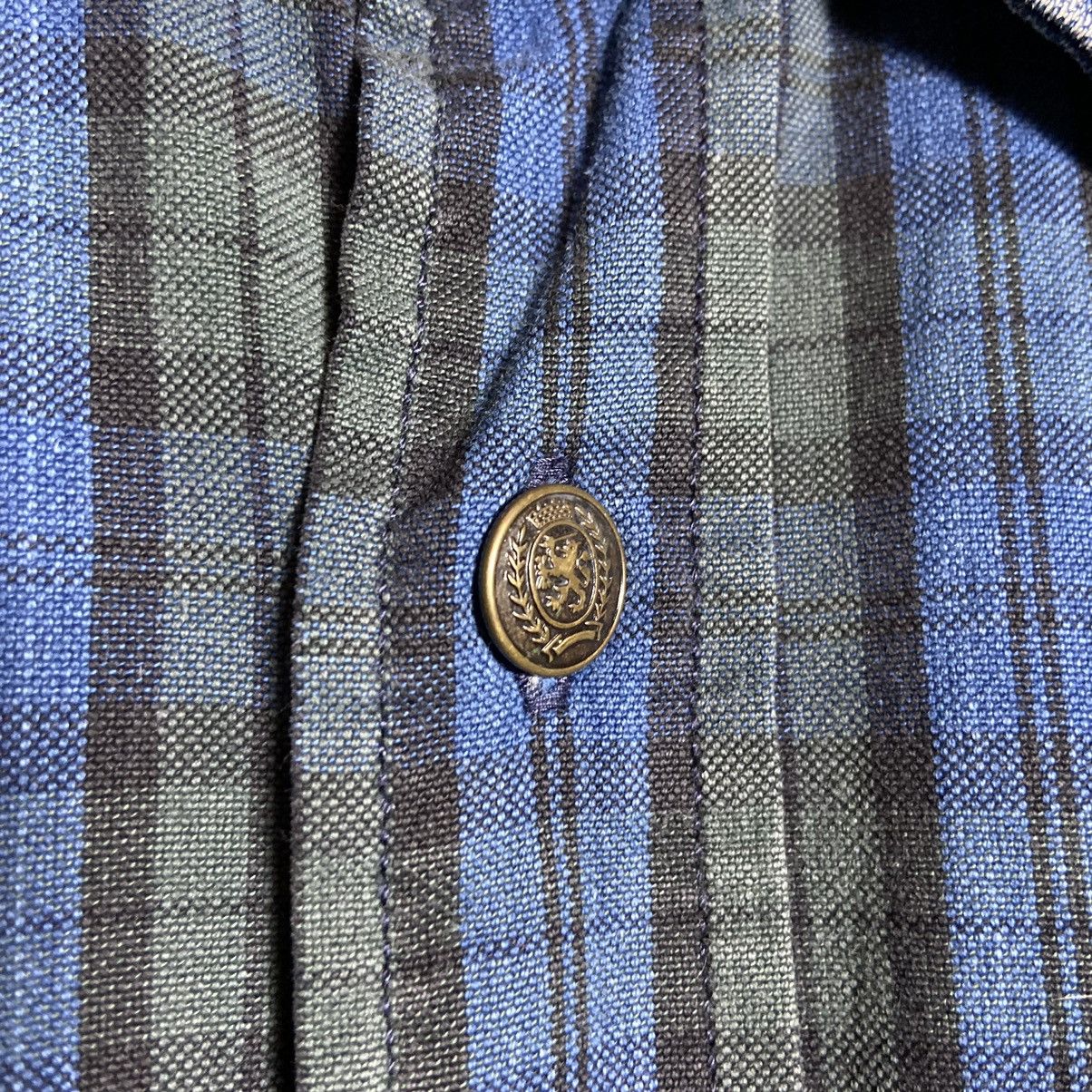 Tommy Hilfiger × Vintage Vintage 90s Tommy Hilfiger Jeans Flannel Jeans Collar Shirt Size US L / EU 52-54 / 3 - 6 Thumbnail