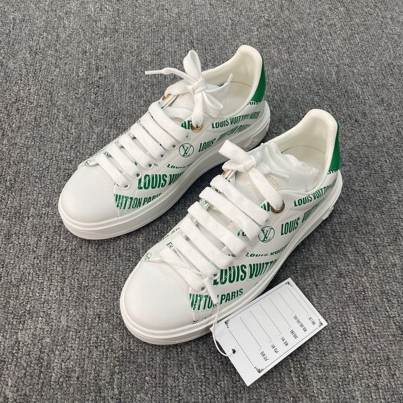 Louis Vuitton Louis Vuitton Time Out Stylish Low-Top Sneakers Size US 8 / IT 38 - 1 Thumbnail