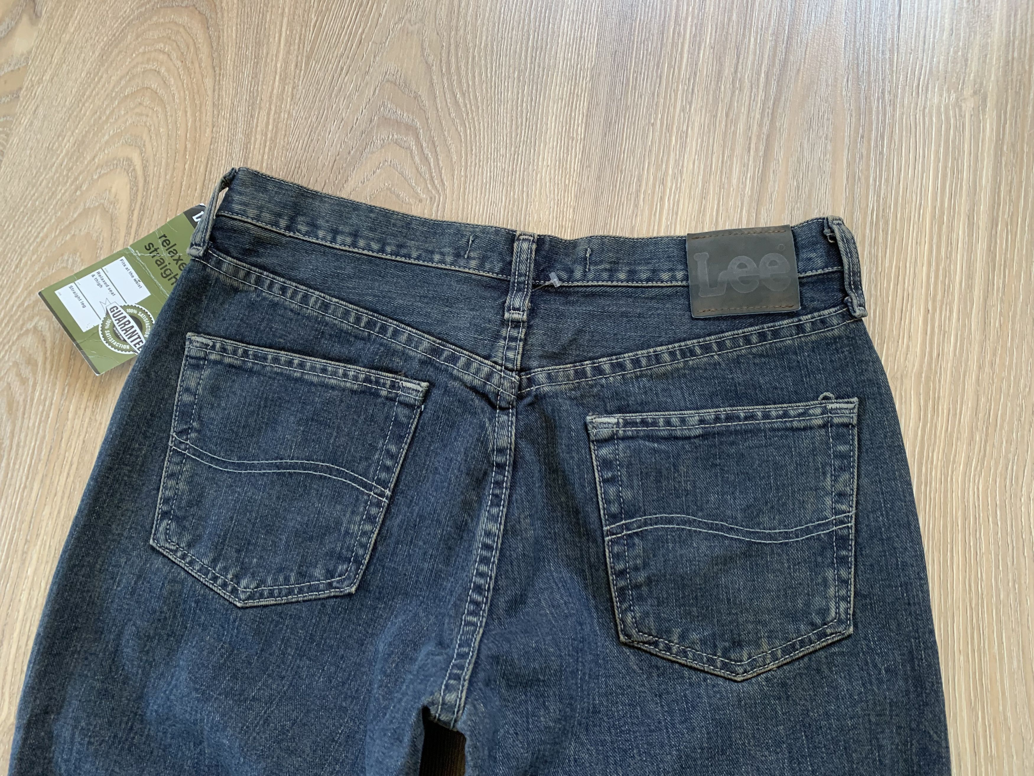 Lee New Lee Relaxed Straight Leg Vintage Jeans Size US 30 / EU 46 - 6 Thumbnail