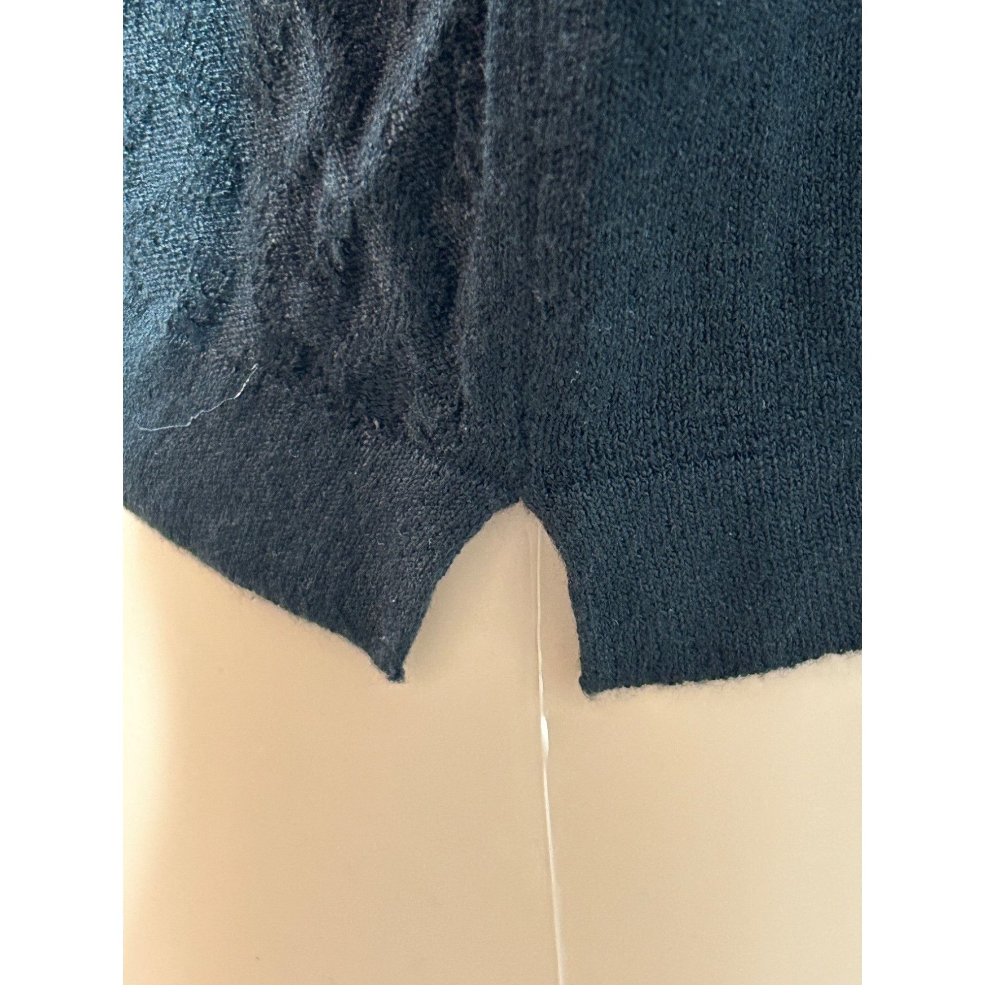 Pronto Uomo Pronto Uomo Men’s Vtg Black Sweater M Italy Collared 2- Butt Size US M / EU 48-50 / 2 - 12 Thumbnail