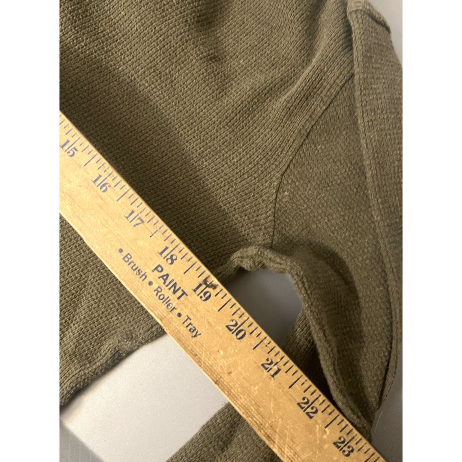 Avalanche VINTAGE Avalanche Thermal Henley Stretch L/S Waffle Tee Shirt Men’s Size L Green Size US L / EU 52-54 / 3 - 5 Thumbnail