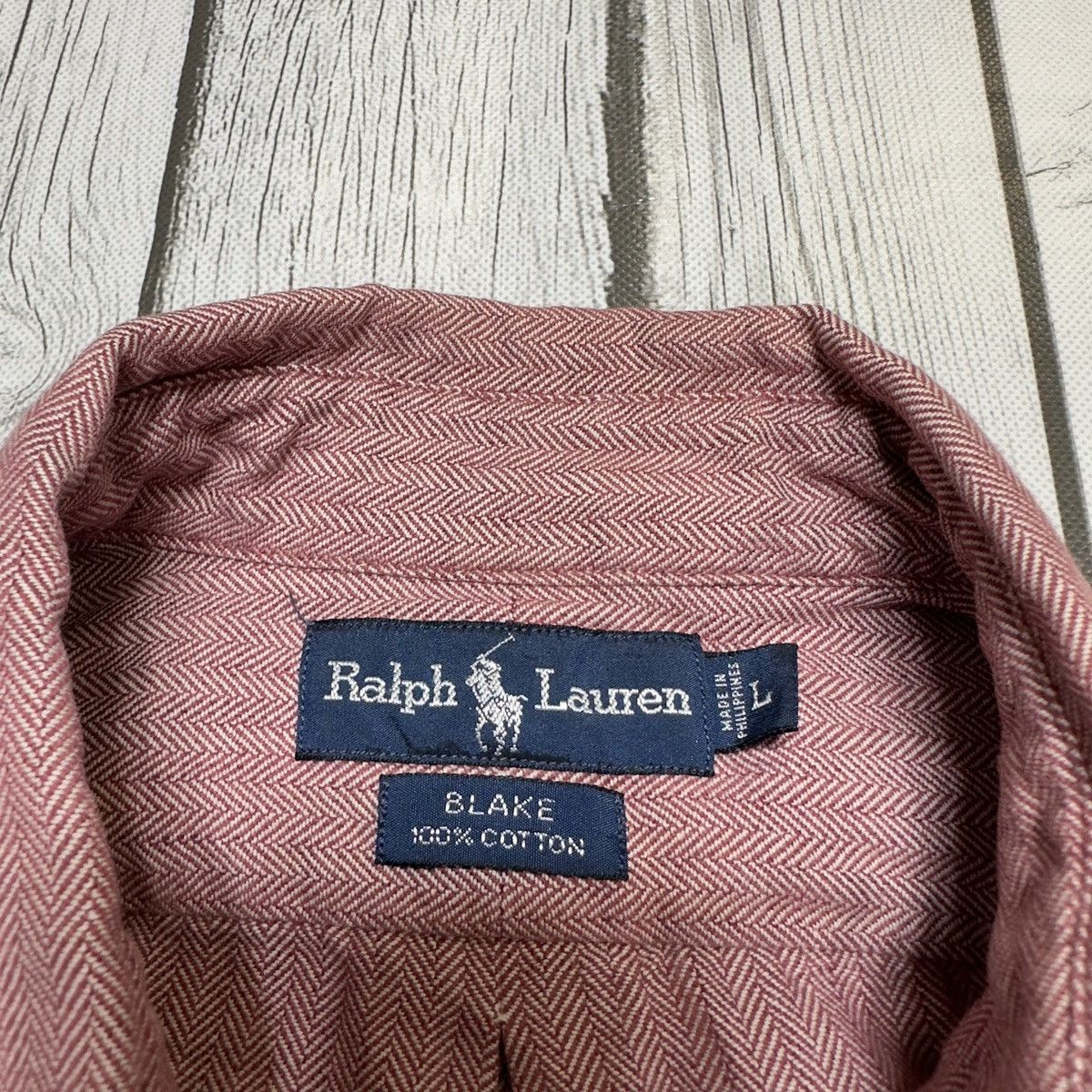 Ralph Lauren × Vintage Vintage Ralph Lauren Blake shirt Size US L / EU 52-54 / 3 - 4 Thumbnail