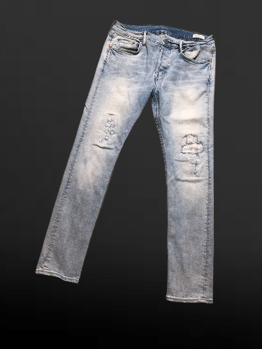 Allsaints Allsaints Washed Denim Jeans Casual Bright Y2K Size 34 Size US 34 / EU 50 - 1 Thumbnail