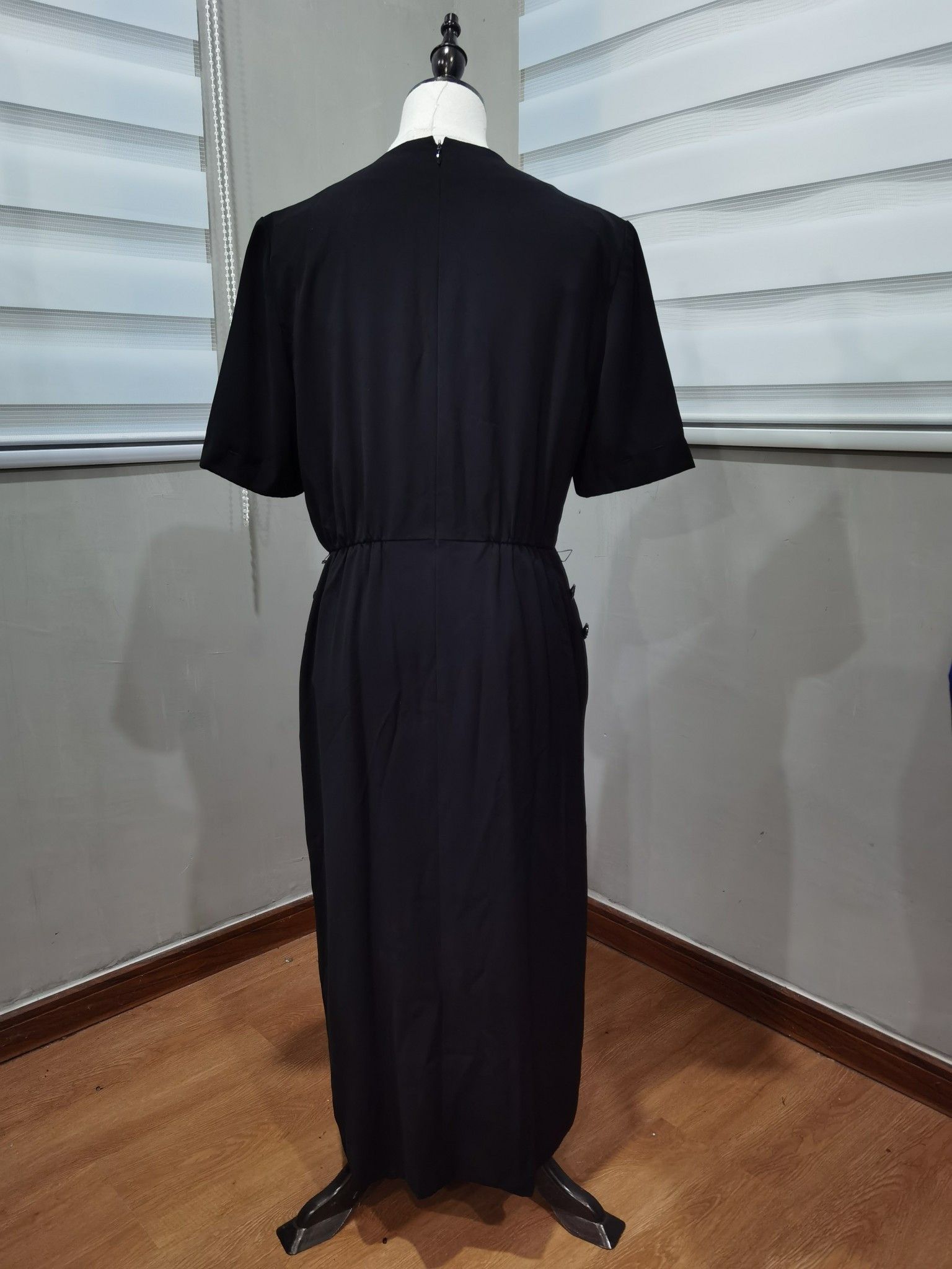 Paco Rabanne Vintage paco rabanne black long dress XS 7220 Size XS / US 0-2 / IT 36-38 - 3 Thumbnail