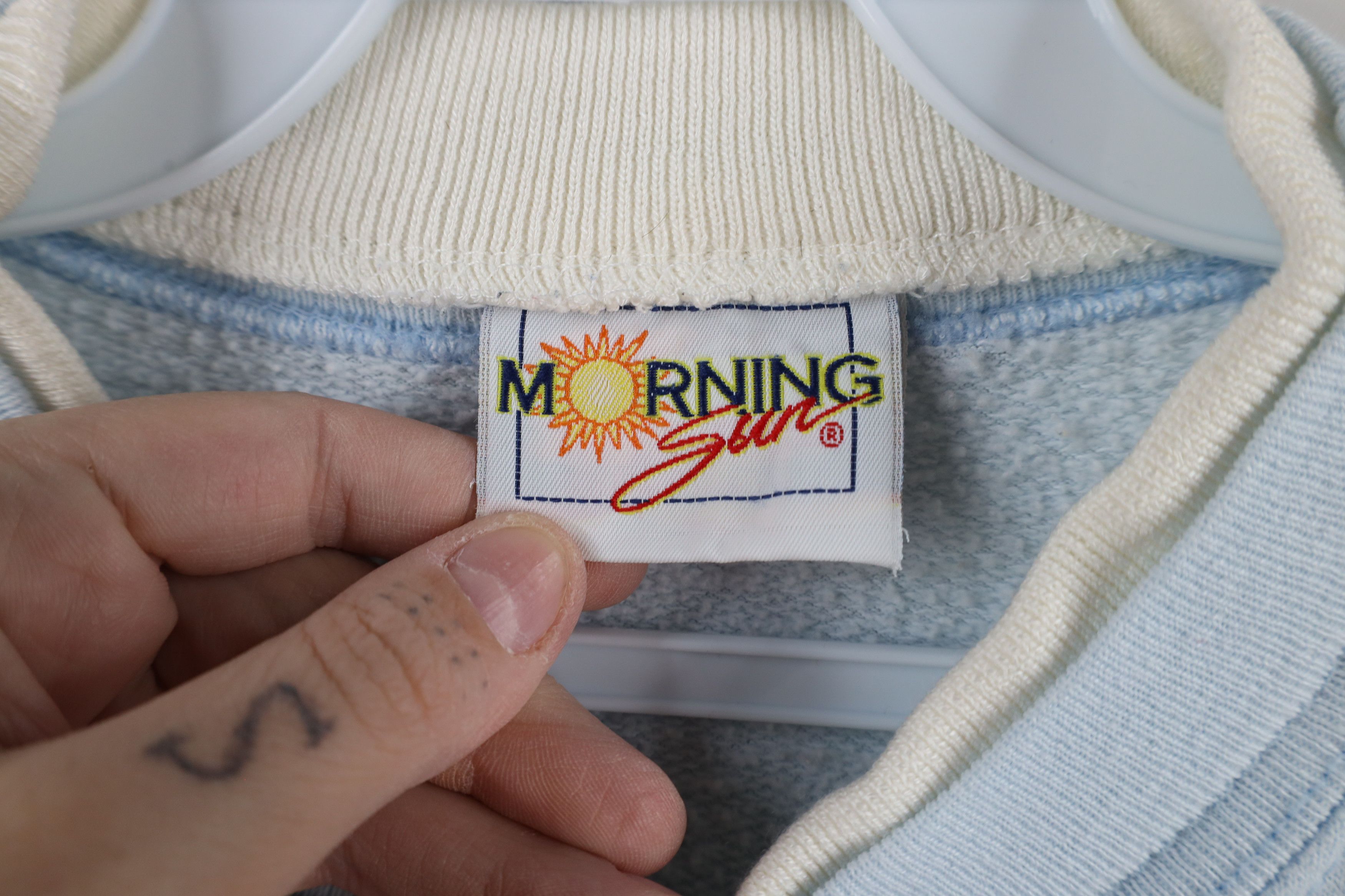 Vintage Vintage 90s Streetwear Farmhouse Layered Sweatshirt USA Size XXL / US 16-18 / IT 52-54 - 7 Thumbnail