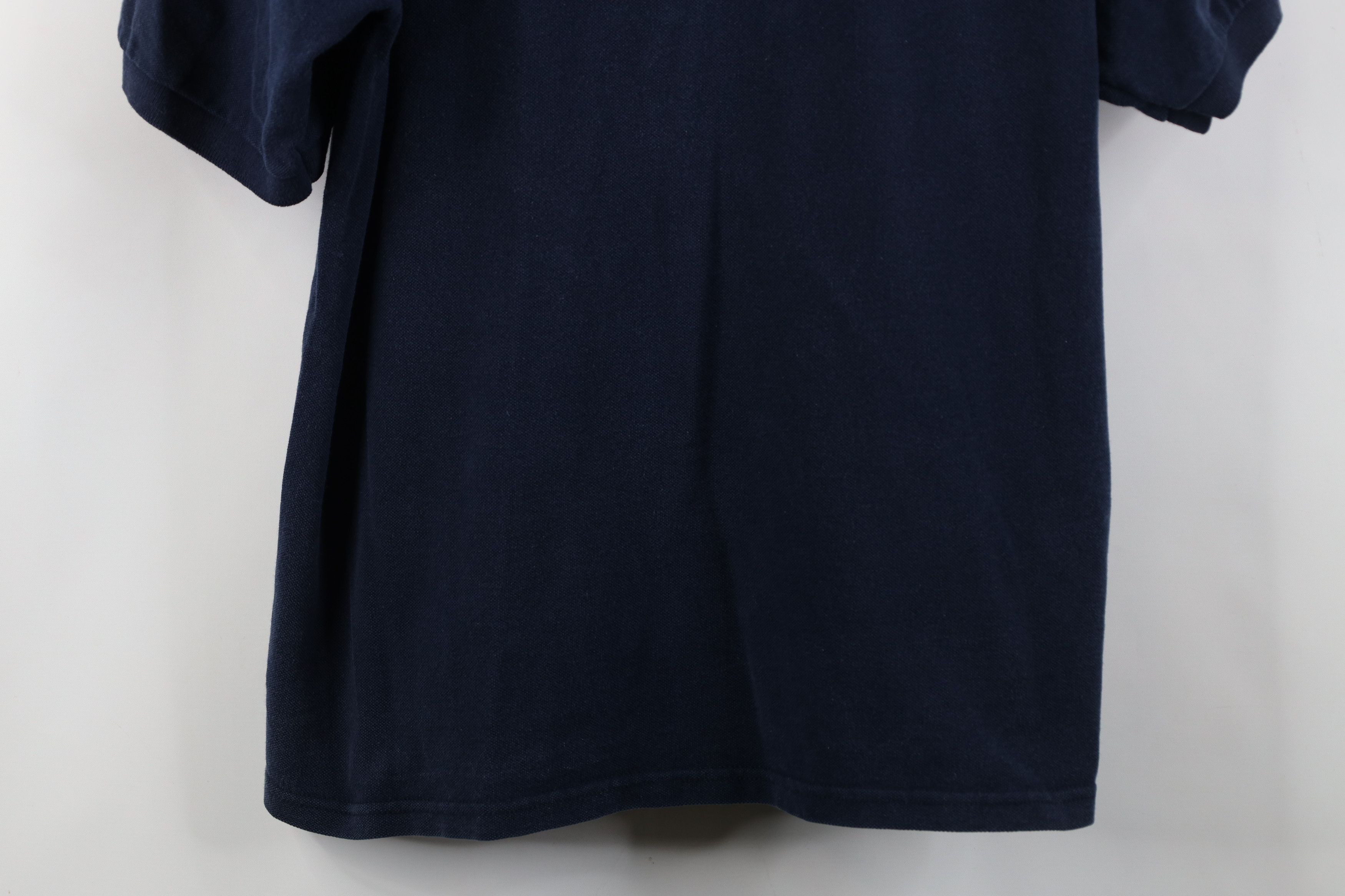 Vintage Vintage 90s English D Detroit Tigers Baseball Golf Polo Blue Size US L / EU 52-54 / 3 - 3 Thumbnail