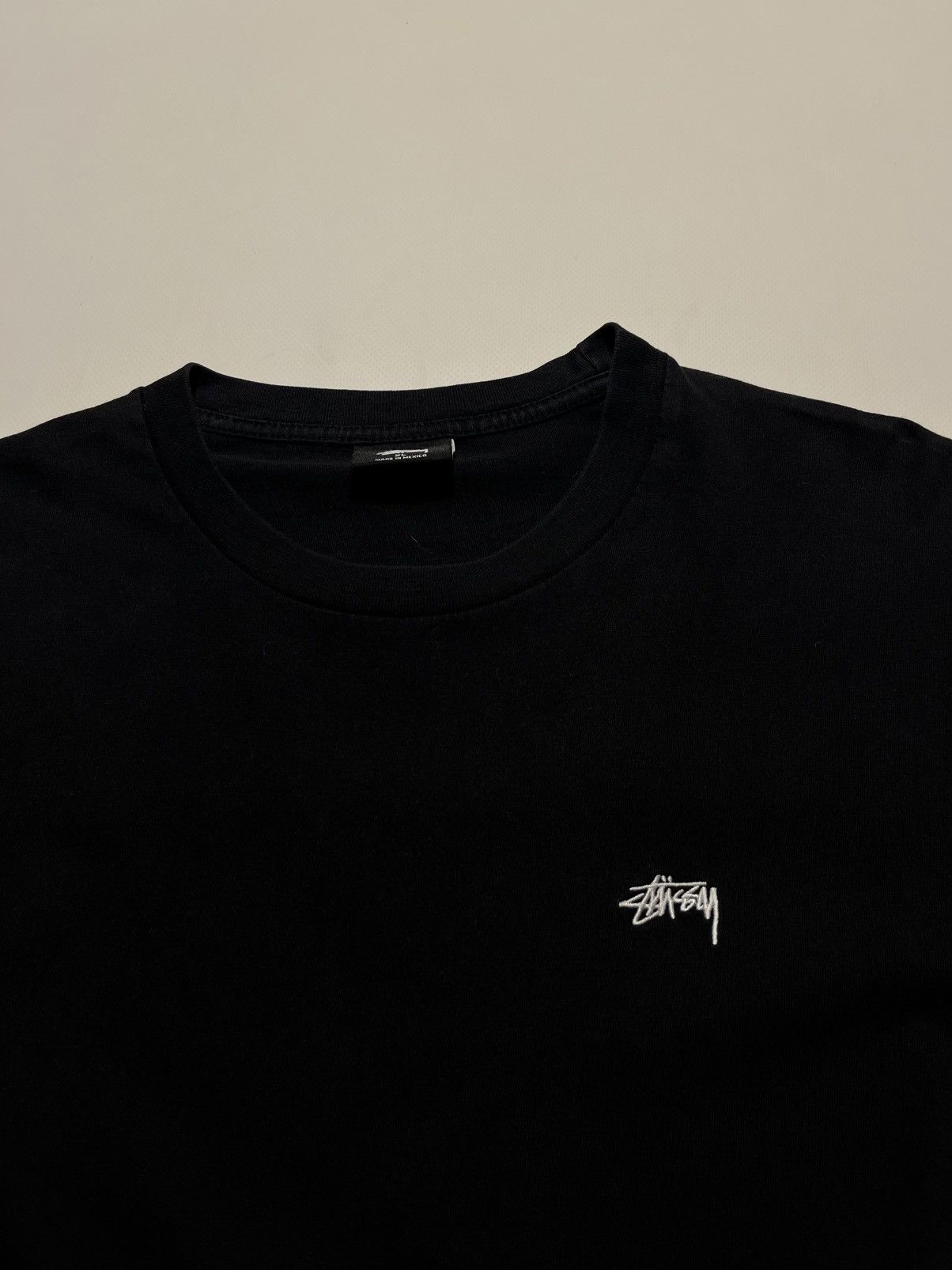 Stussy Stussy embroidered logo black tee Size US L / EU 52-54 / 3 - 4 Thumbnail