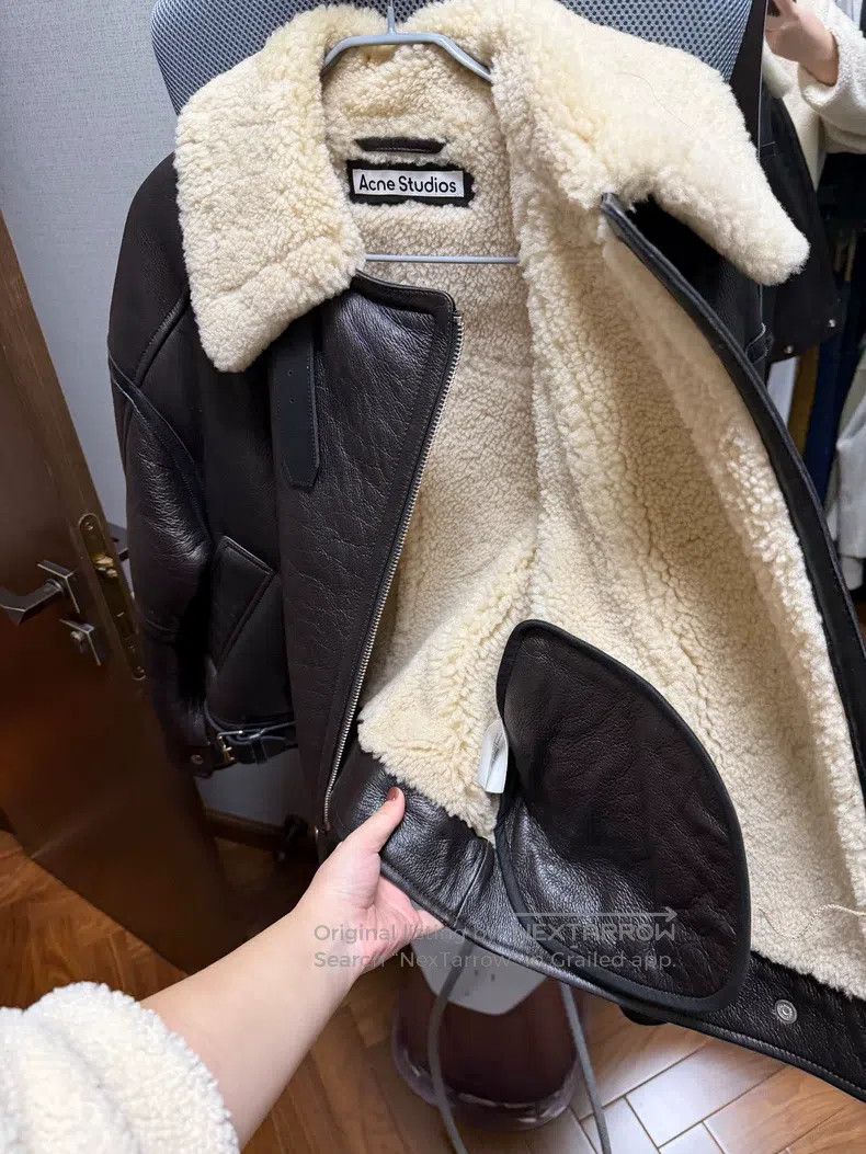 Acne Studios Acne Studios Fur and leather combination Size XXS / US 00 / IT 34 - 4 Thumbnail