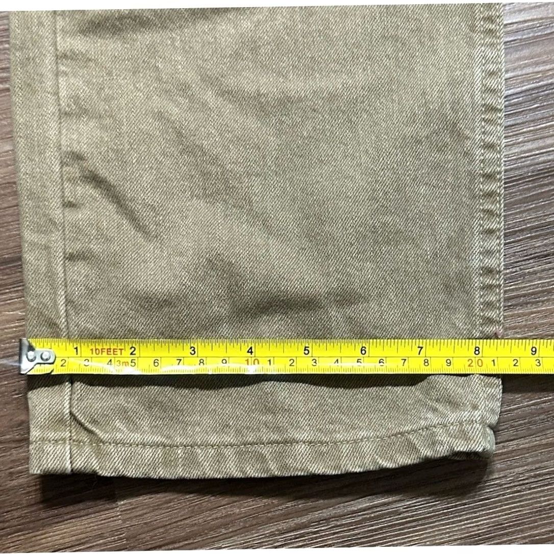 Wrangler Improved Title: Wrangler Mens Regular Fit Classic 5-Pocket Brown Flex Jeans 34x30 Size US 34 / EU 50 - 7 Thumbnail