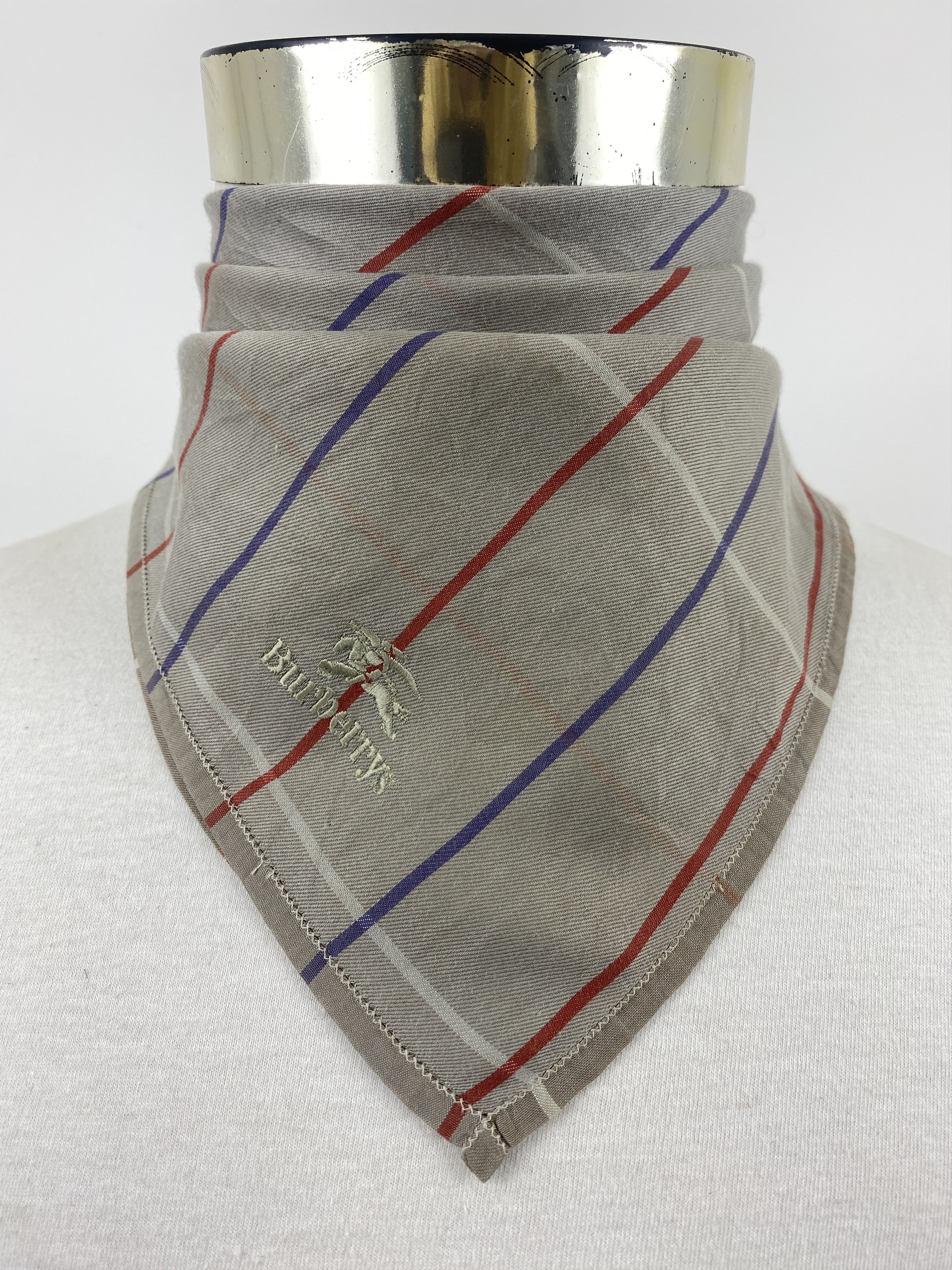 Burberry Vintage Burberry Handkerchief / Neckerchief HKC0770 Size ONE SIZE - 1 Thumbnail