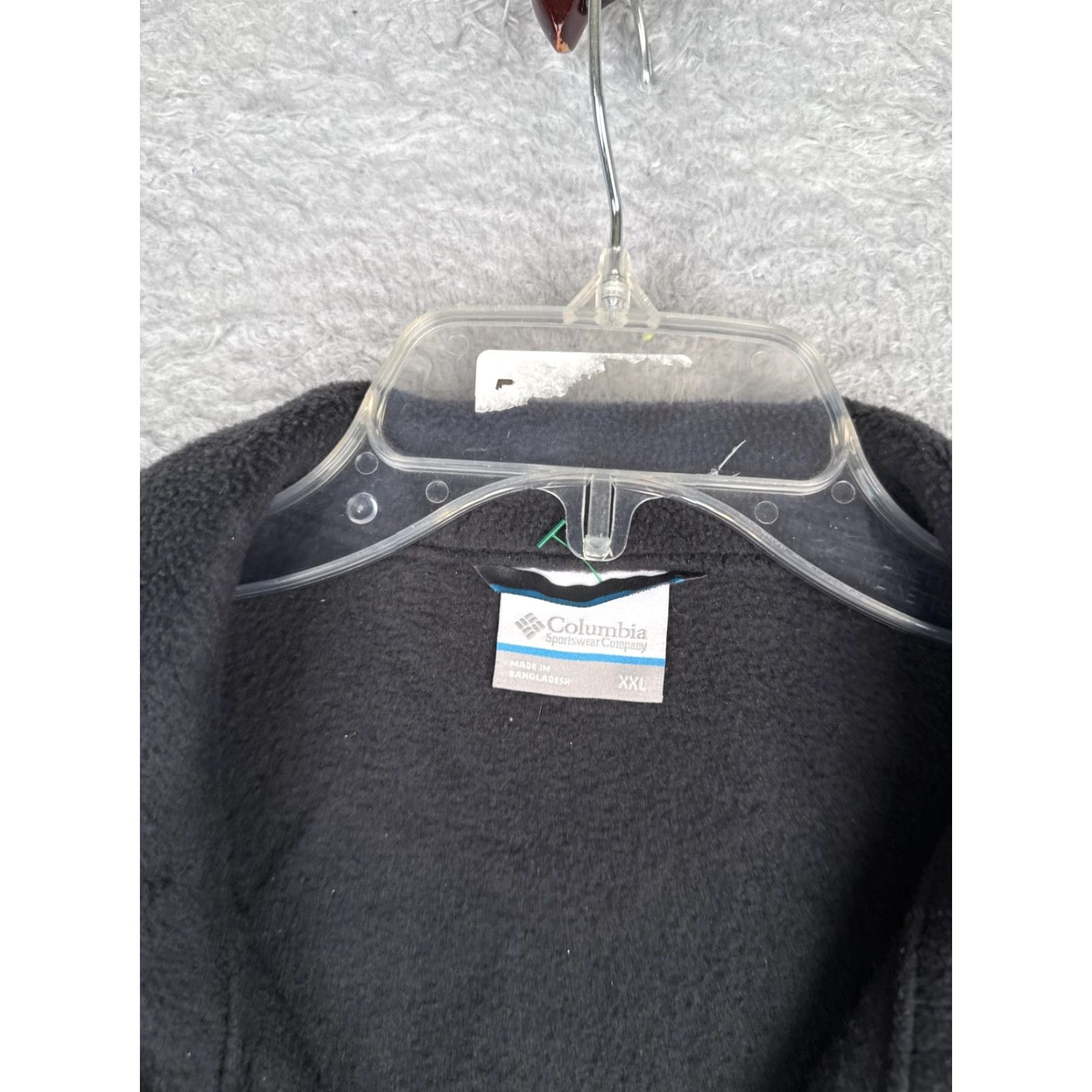 Vintage Columbia Jacket Mens 2XL Black Full Zip Pockets Fleece Outdoor Hiking Warm Size US XXL / EU 58 / 5 - 7 Thumbnail