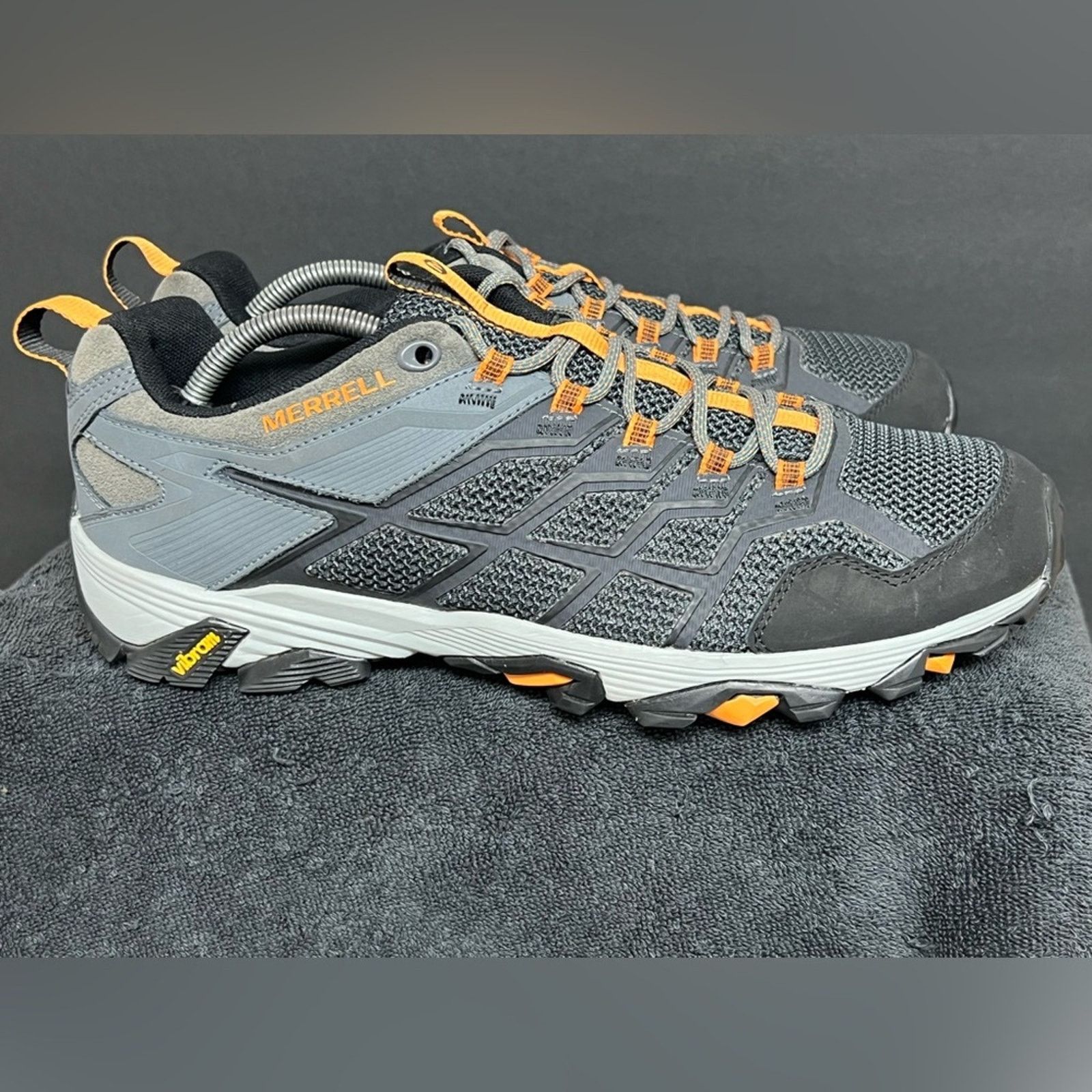 Merrell Merrell Moab FST 2 Hiking Shoe Vibram Trail J48697 WORN ONCE Size US 12 / EU 45 - 2 Thumbnail
