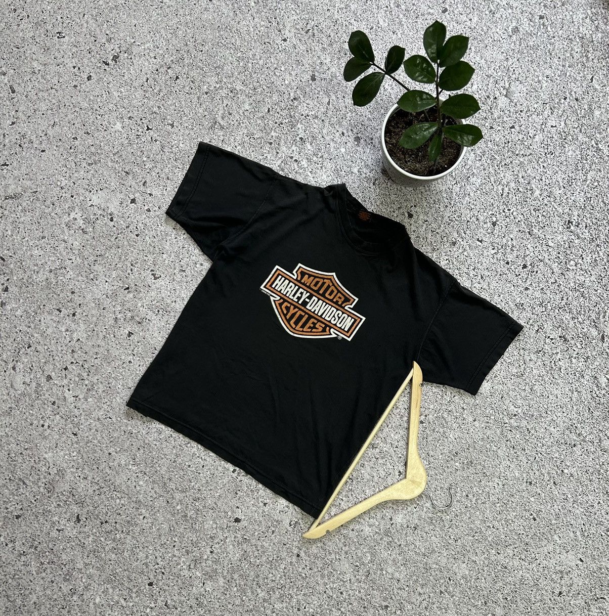 Band Tees × Harley Davidson × Vintage Vintage 2008 Harley Davidson Argentina Buenos Aires Tee Size US XXL / EU 58 / 5 - 2 Thumbnail