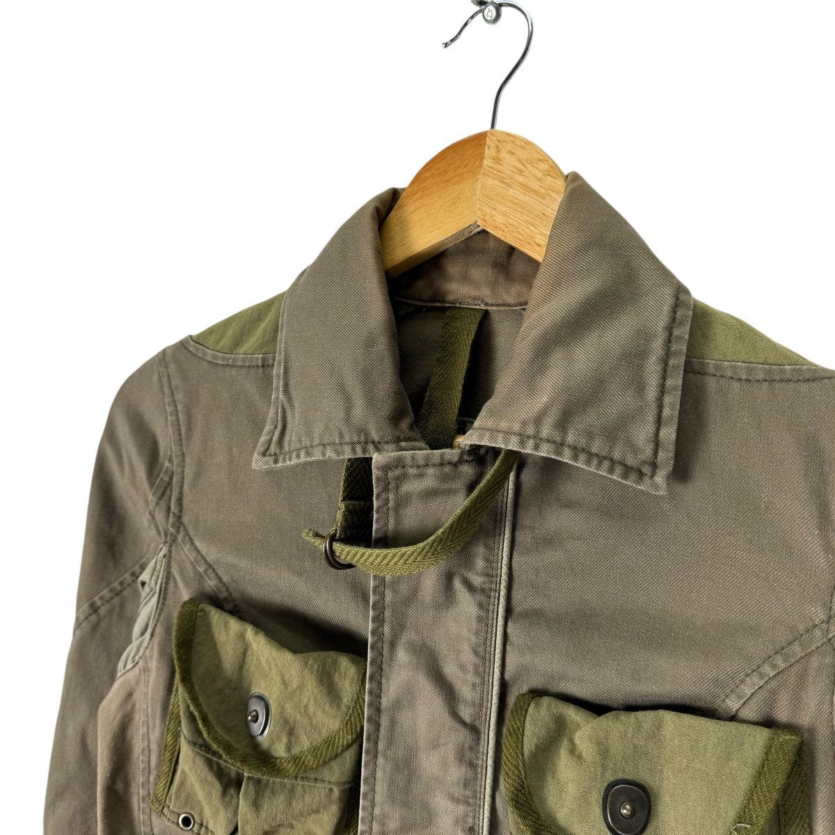Le Grande Bleu (L.G.B.) ⚡️L.G.B SOLDIERS MULTI POCKET MILITARY JACKET Size US S / EU 44-46 / 1 - 5 Thumbnail