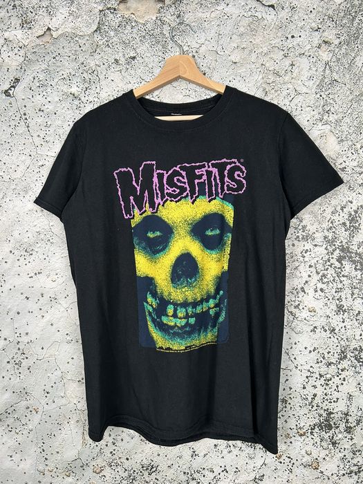 Misfits Vintage Misfits Rock Band Tee Punk Grunge Skull 00s Y2K