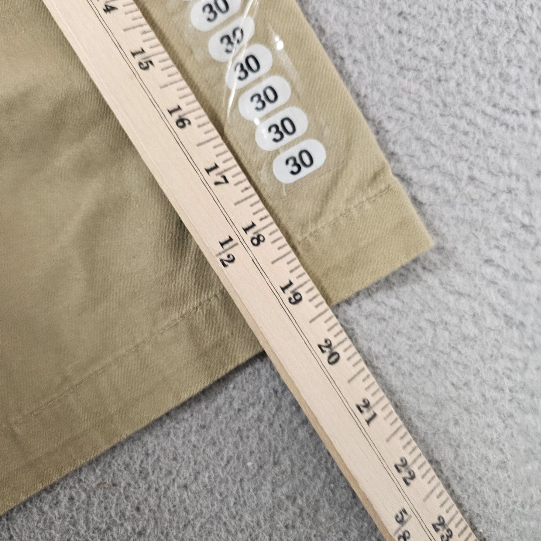 Nautica Nautica Clipper Shorts Mens 30 Beige Relax Fit Flat Front Chino New With Tags Size US 30 / EU 46 - 6 Thumbnail