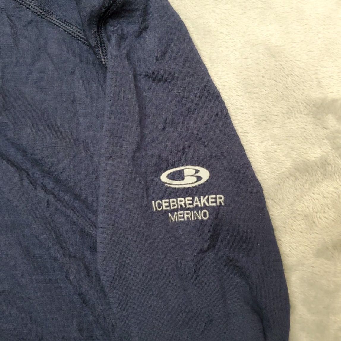 Icebreaker Icebreaker Shirt Mens L Blue Bodyfit 200 Merino Wool Baselayer LS Tee Size US L / EU 52-54 / 3 - 3 Thumbnail