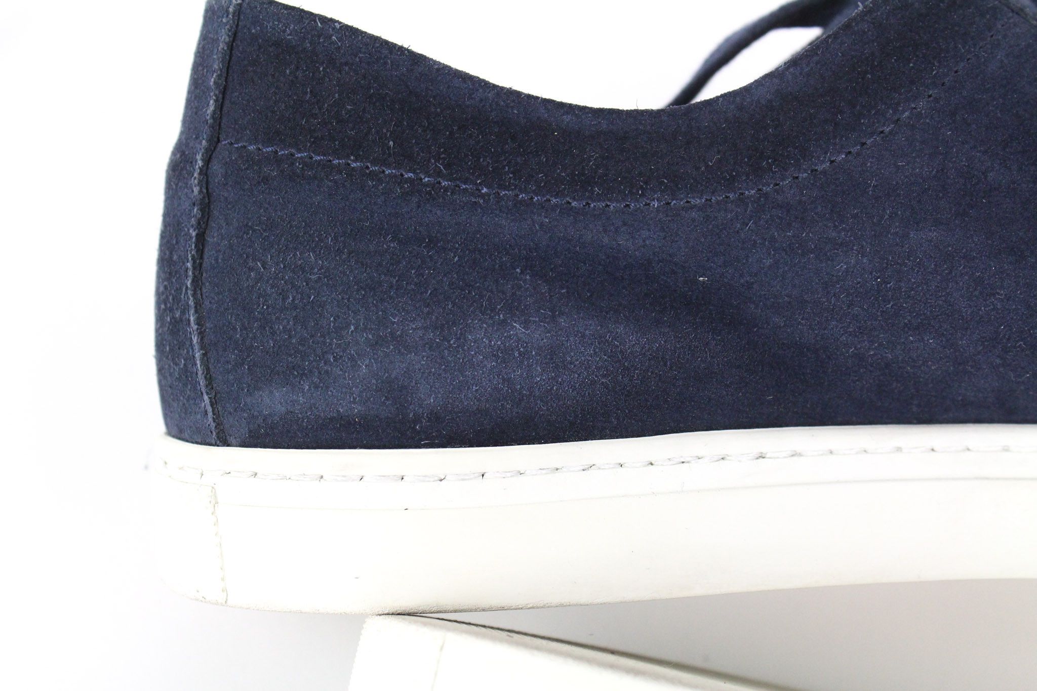 Suitsupply EU40 Marine Blue Suede Calf Leather Sneakers 73287 Size US 7 / EU 40 - 13 Thumbnail