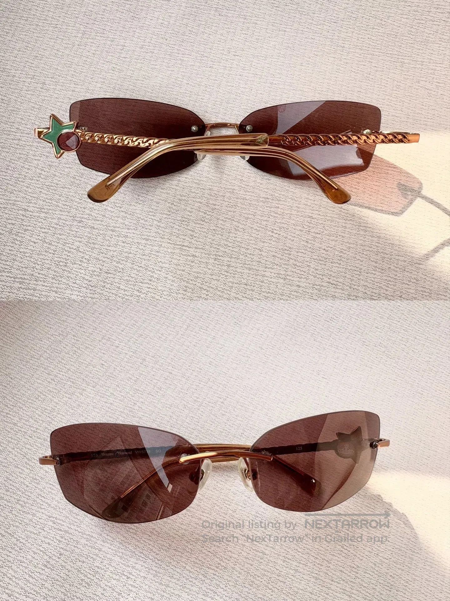 Vivienne Westwood Vivienne Westwood Vintage Star Sunglasses. Size ONE SIZE - 6 Thumbnail