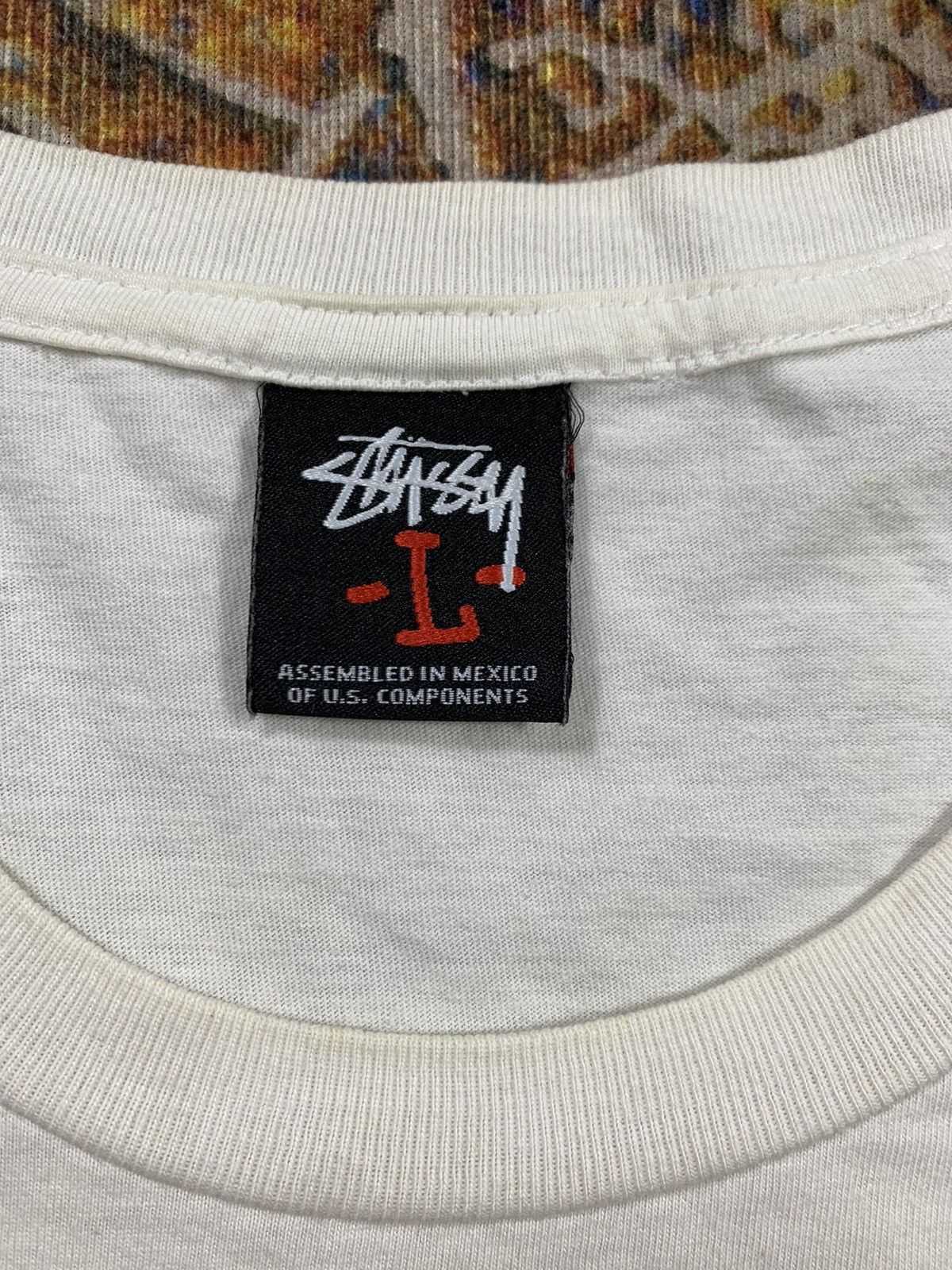 Stussy Vintage Stussy X Nas white short sleeve Size US L / EU 52-54 / 3 - 5 Thumbnail