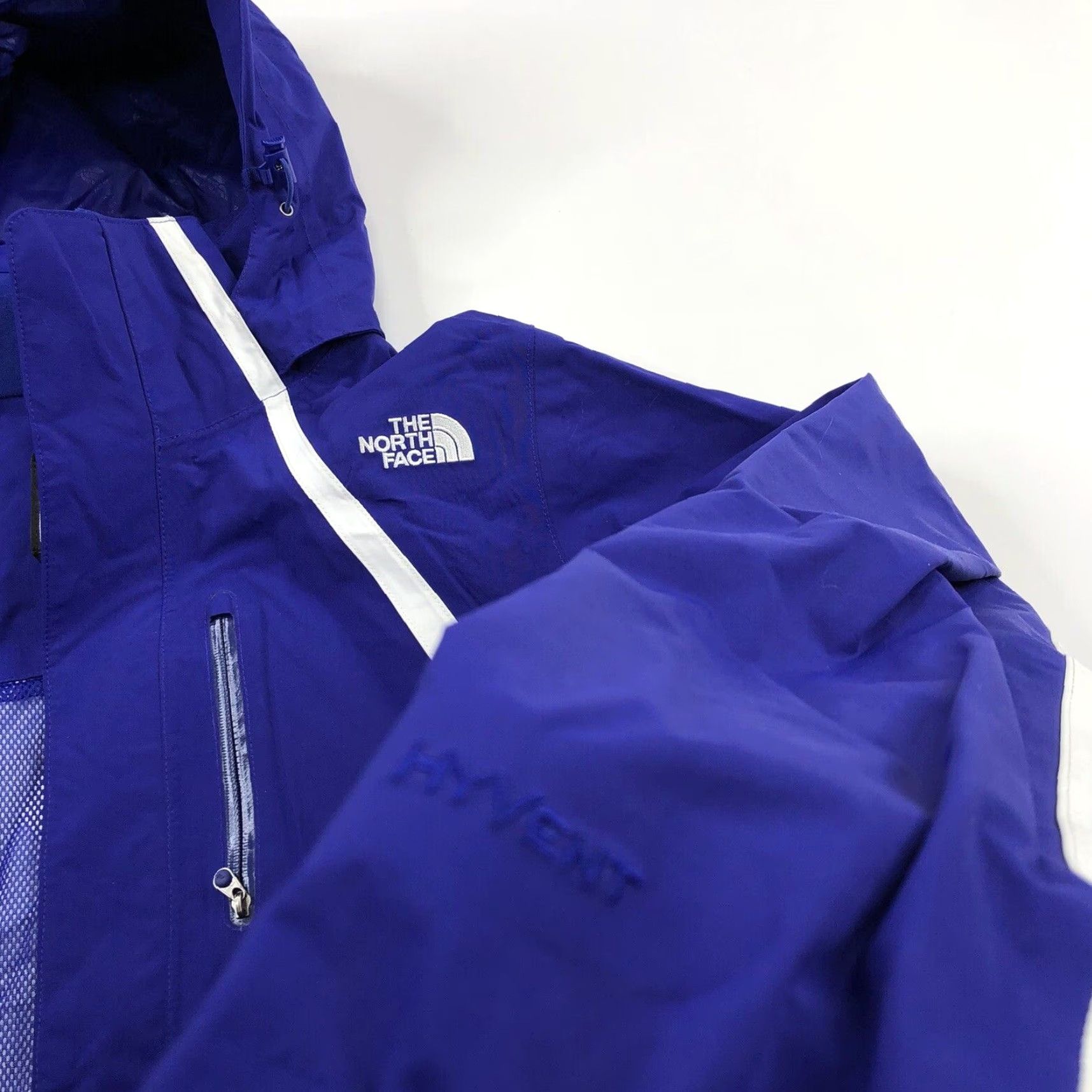 The North Face The North Face Hyvent TNF Womens Hooded Zip Nylon Jacket Purple Size L / US 10 / IT 46 - 4 Thumbnail