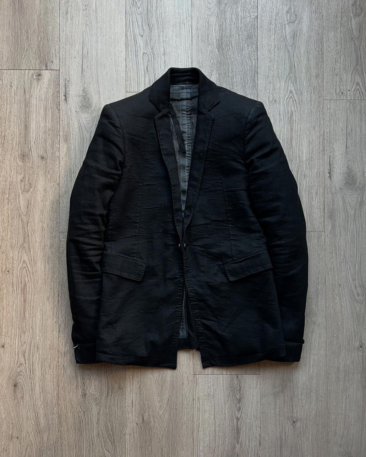 hide-m | Boris Bidjan Saberi men blazer jacket SUIT1, black