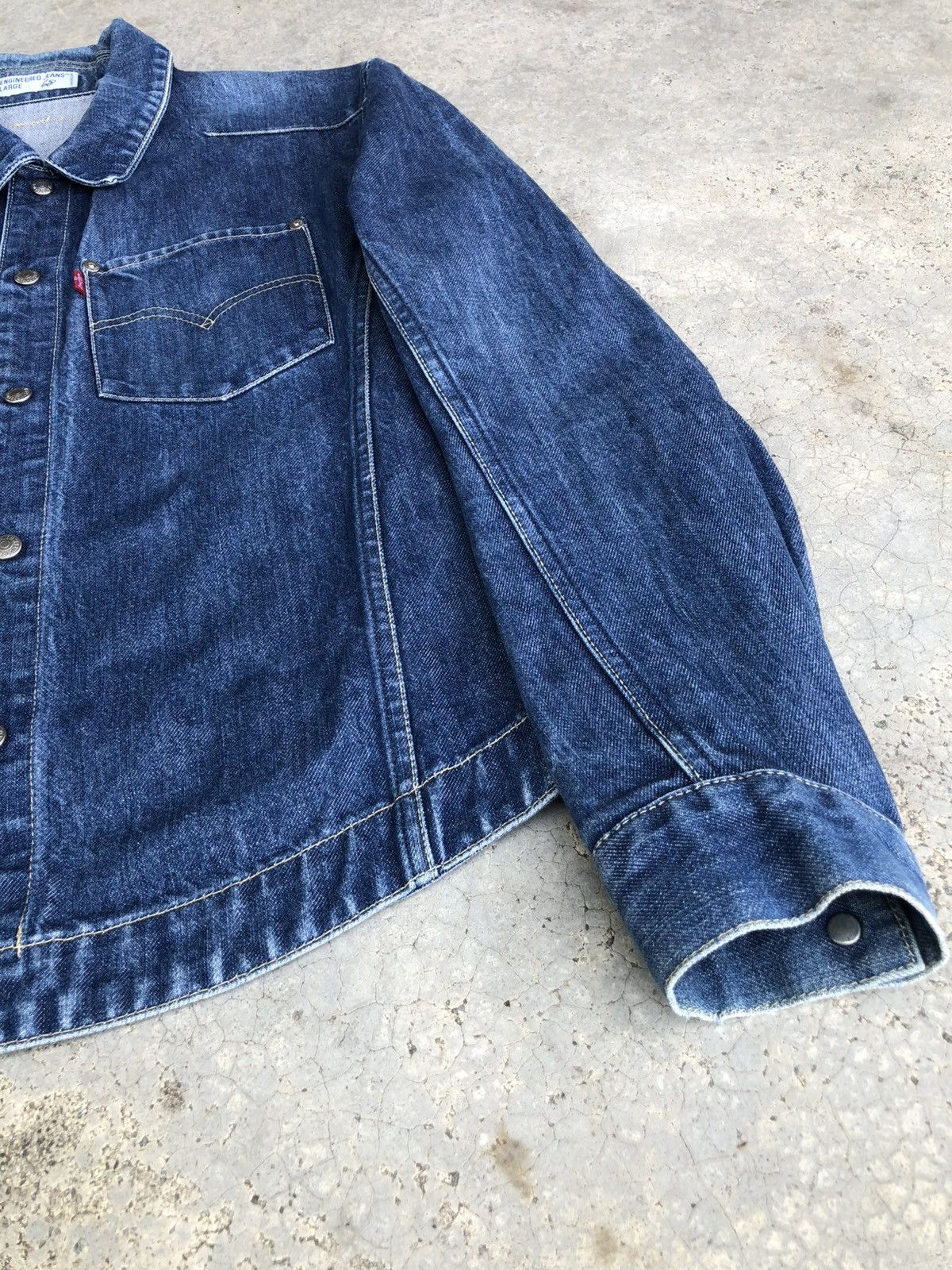 Levi's Y2k Levi’s Engineered Type 1 Denim Jacket Size US L / EU 52-54 / 3 - 8 Thumbnail