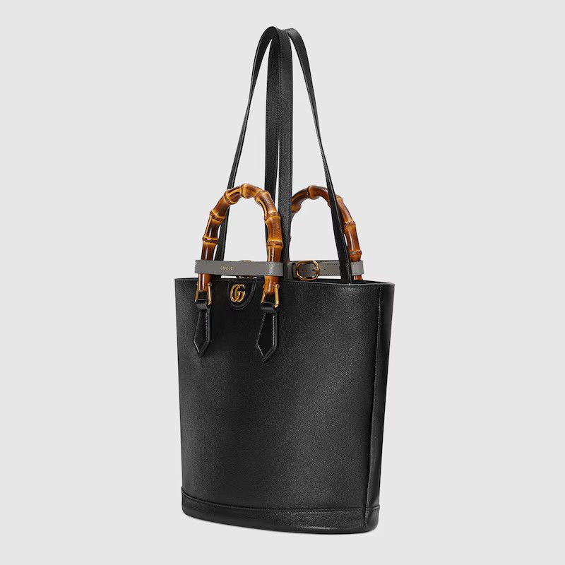Gucci o1s1wg110225 Size: OS / Diana Medium Tote Bag in Black Size ONE SIZE - 2 Thumbnail
