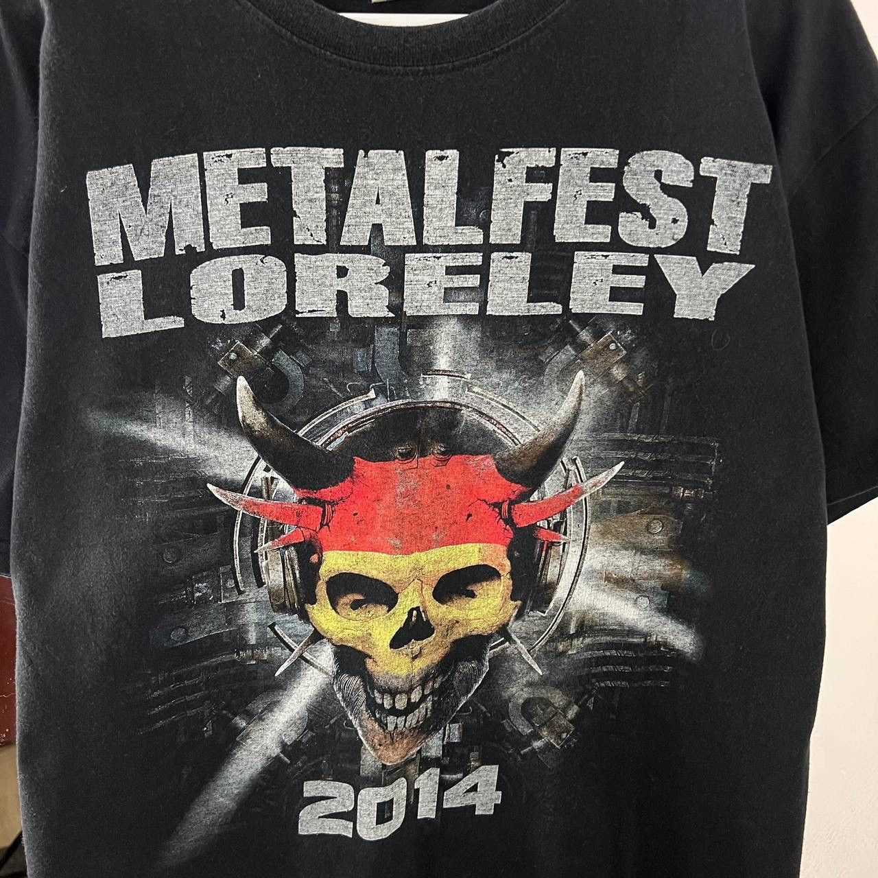 Band Tees Vintage Metalfest Loreley 2014 Rock Band T-Shirt Size US XXL / EU 58 / 5 - 4 Thumbnail