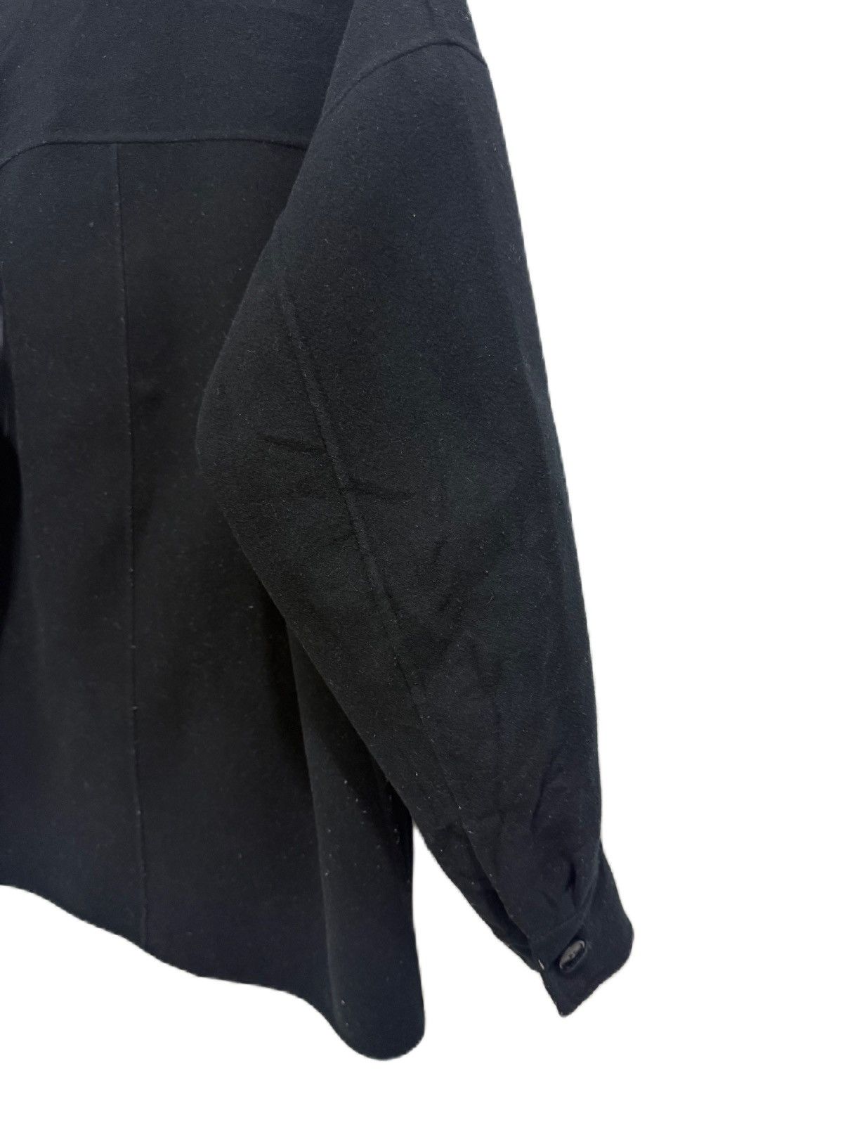 Jil Sander BINDING ACCEPT JIL SANDER OVERSIZED STYLE BLACK JACKET Size S / US 4 / IT 40 - 7 Thumbnail