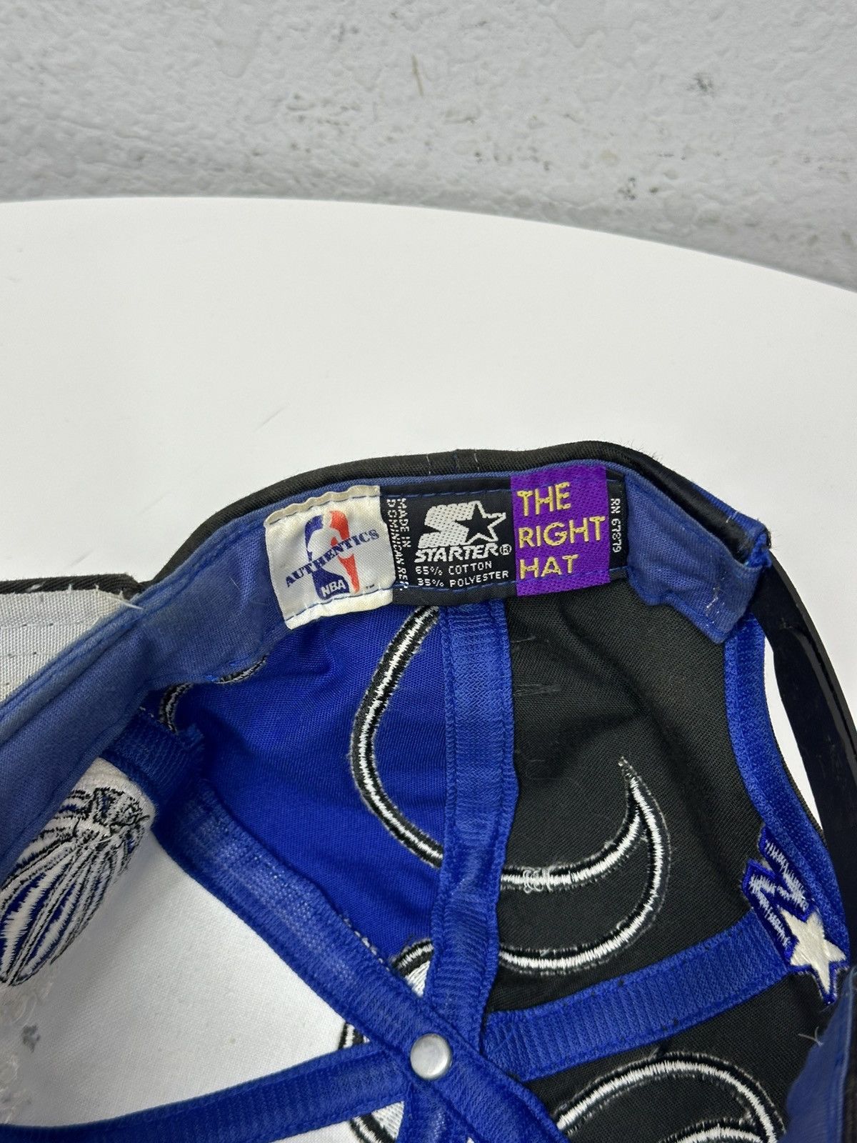 Starter Vintage Starter Orlando Magic NBA Cap 90’s Adjustable Size ONE SIZE - 10 Thumbnail