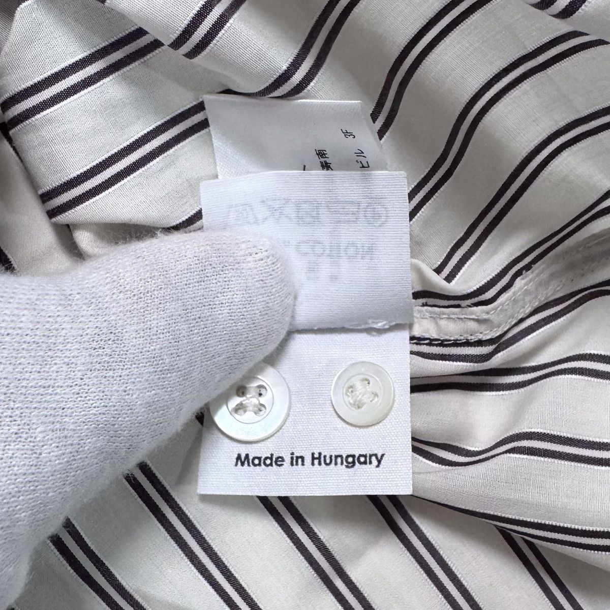 Dries Van Noten DRIES VAN NOTEN STRIPE LONG SLEEVE SHIRT Size US M / EU 48-50 / 2 - 6 Thumbnail